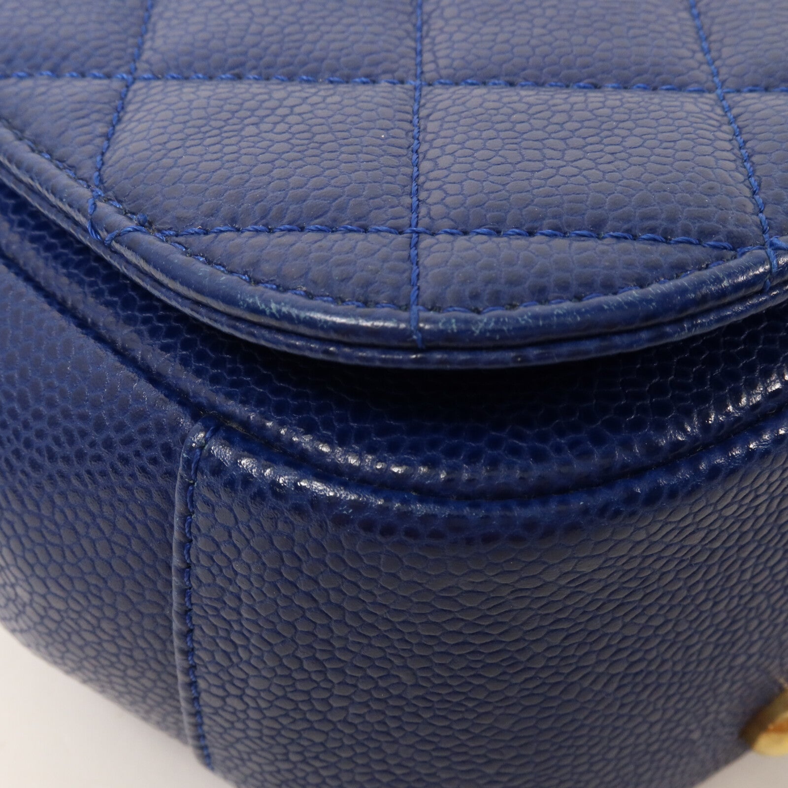 CHANEL 牛皮皮革Carry Around Flap Bag鏈帶手挽肩背兩用袋