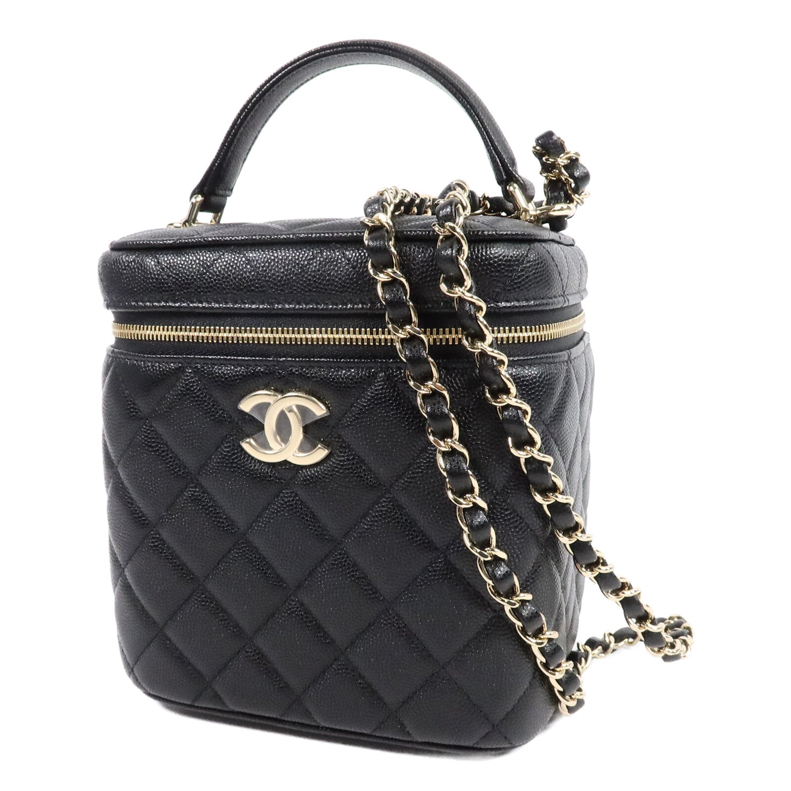 CHANEL 牛皮皮革Vanity Case