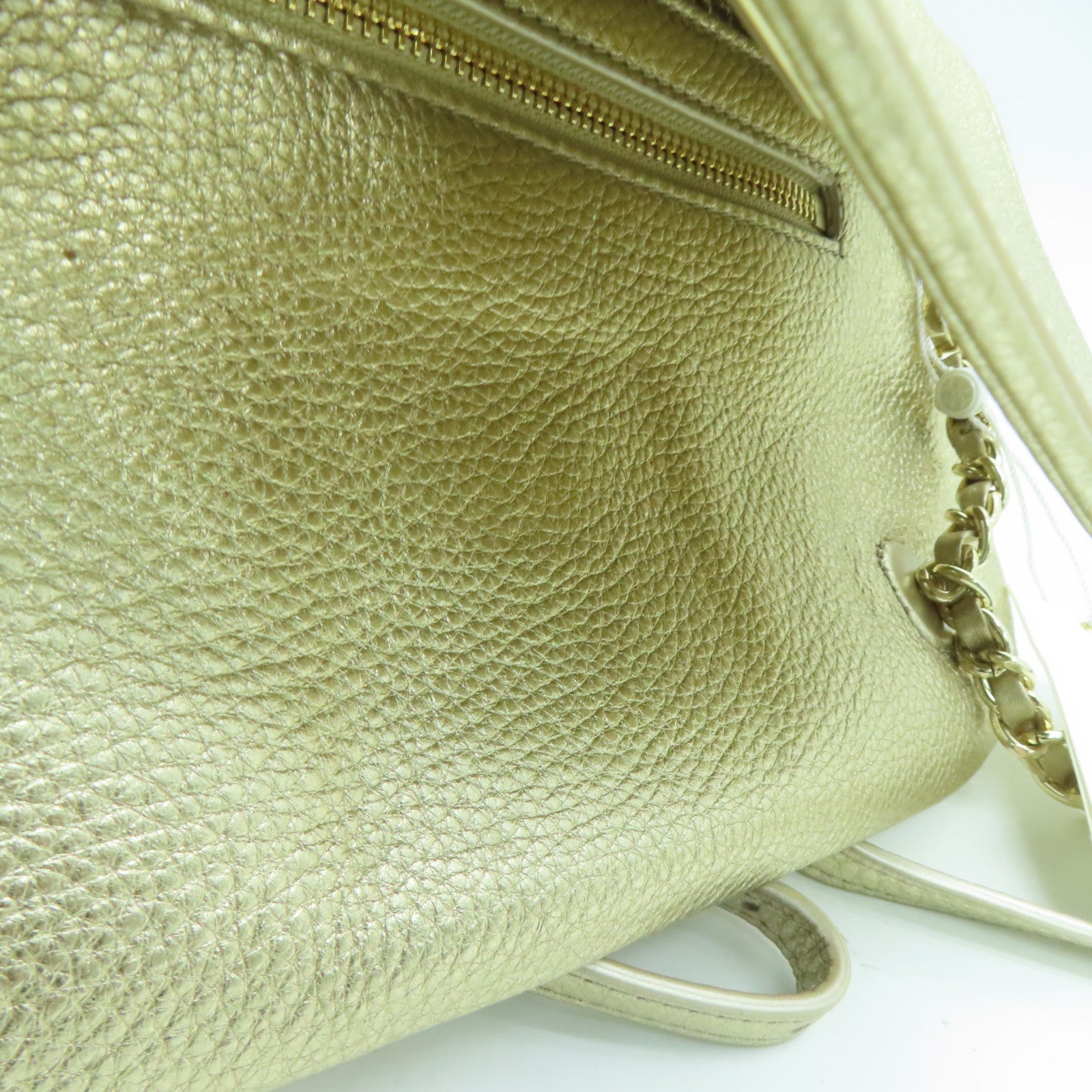 Tory Burch 牛皮皮革Shoulder Bag金扣肩背袋金色