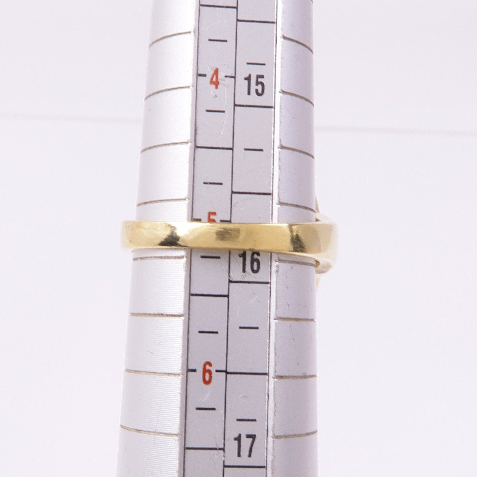 JEWELRY 【激減優惠】18K黃金Diamond Ring鑽石戒指US#5