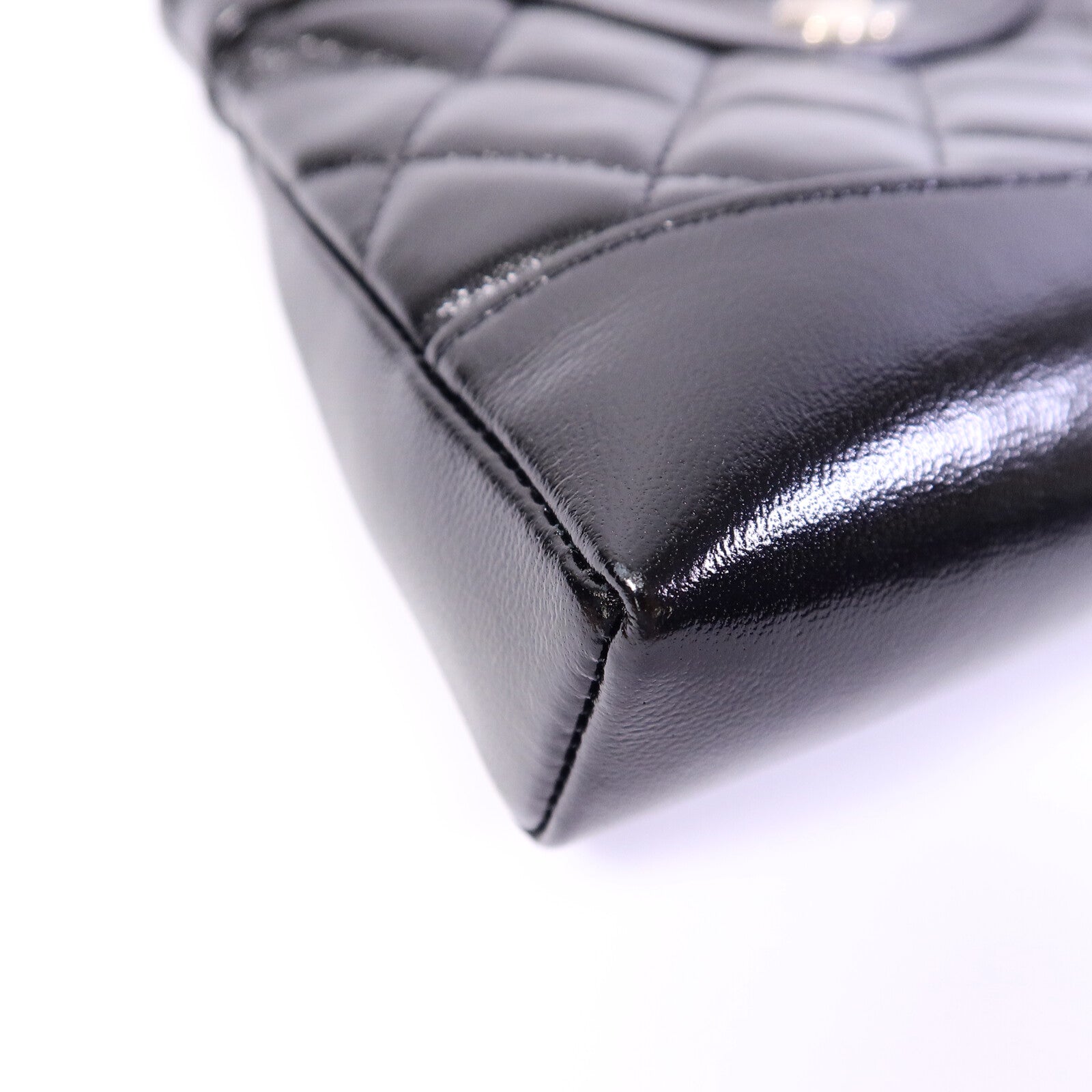 CHANEL 牛皮皮革Nano 31鏈帶肩背袋