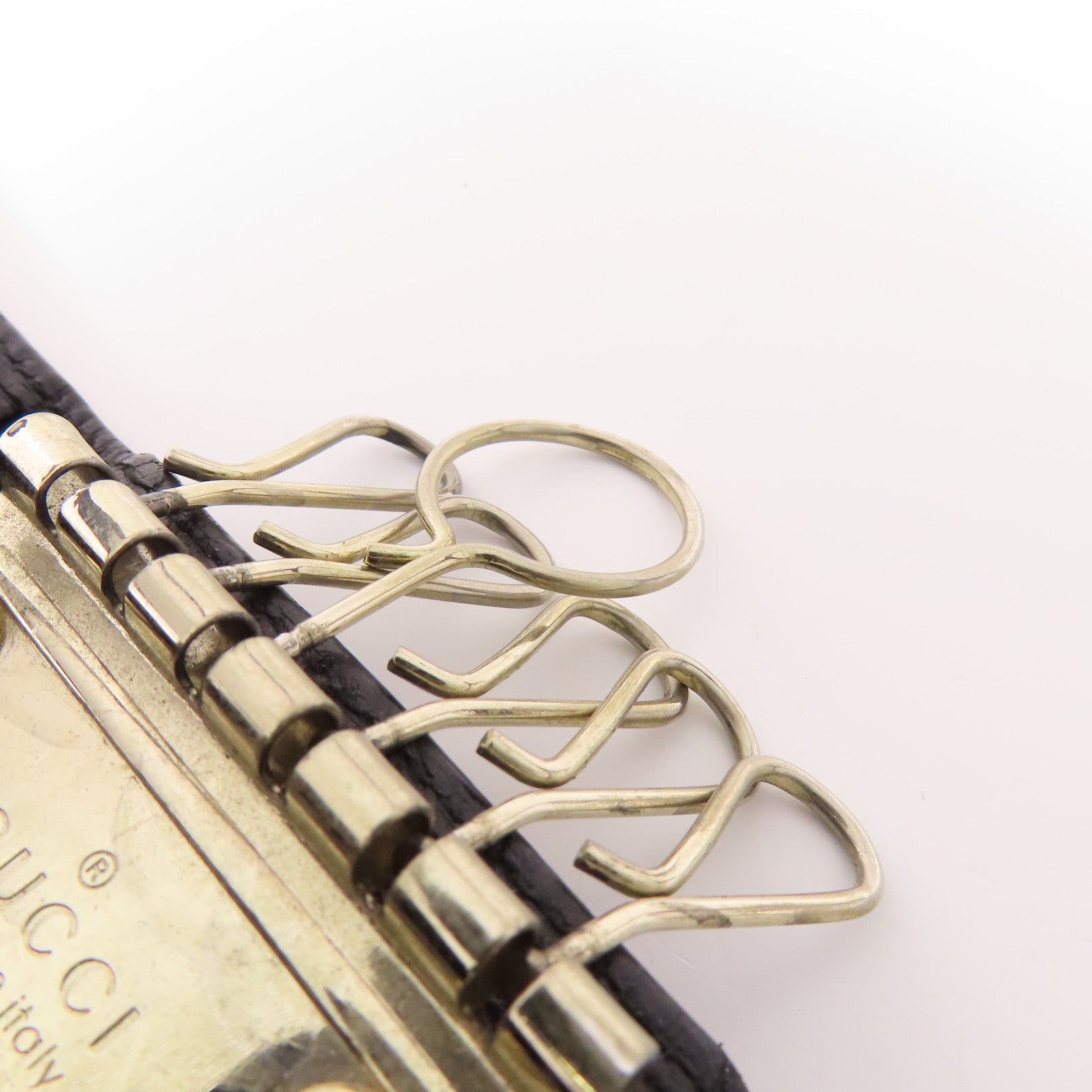 GUCCI 牛皮皮革Key Case金扣鎖匙包