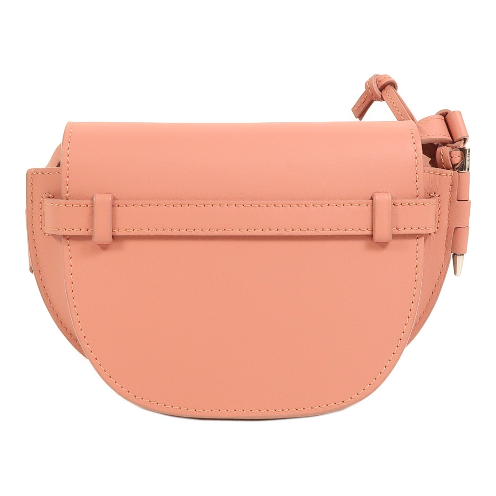 LOEWE 牛皮皮革Mini Gate銀扣肩背袋