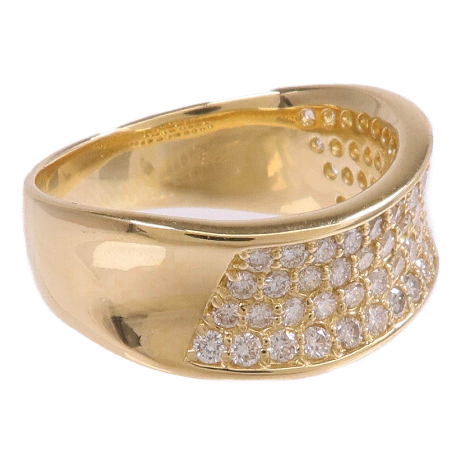 JEWELRY 18K黃金Diamond Ring鑽石戒指US#8