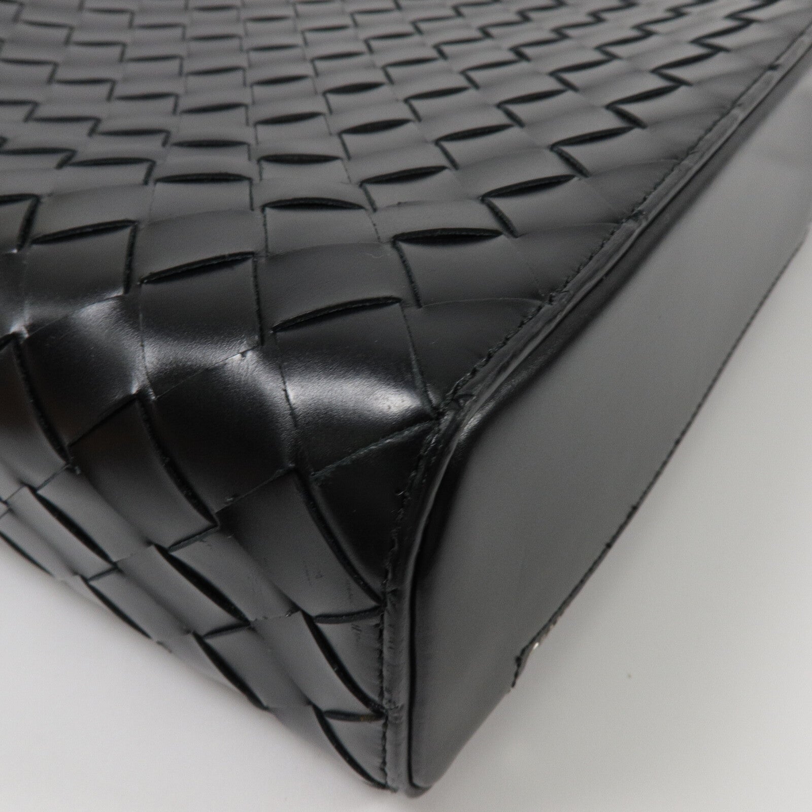 BOTTEGA VENETA 織紋皮革Cassette Briefcase肩背袋