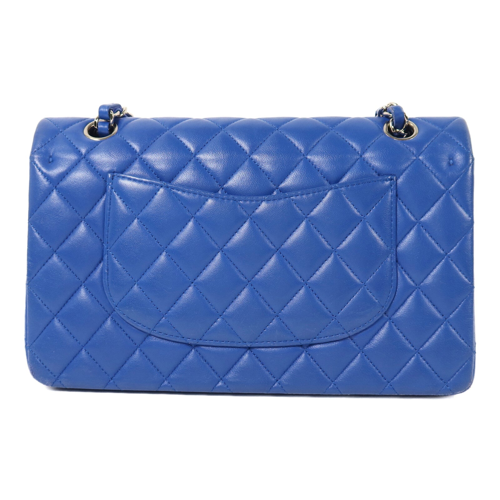 CHANEL 【激減優惠】羊皮皮革Classic 25銀扣鏈帶肩背袋