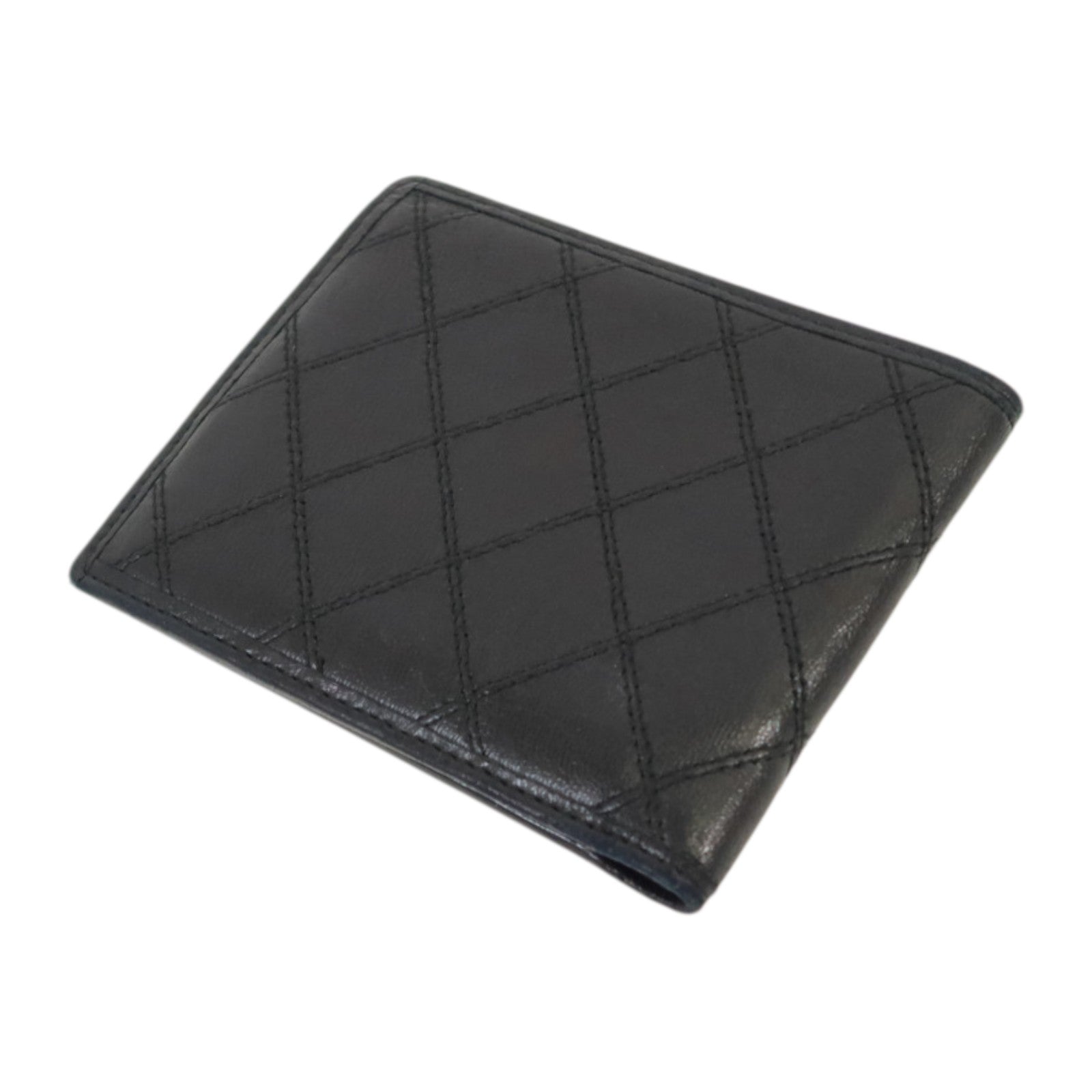 CHANEL 羊皮皮革Vintage Bifold Wallet錢包