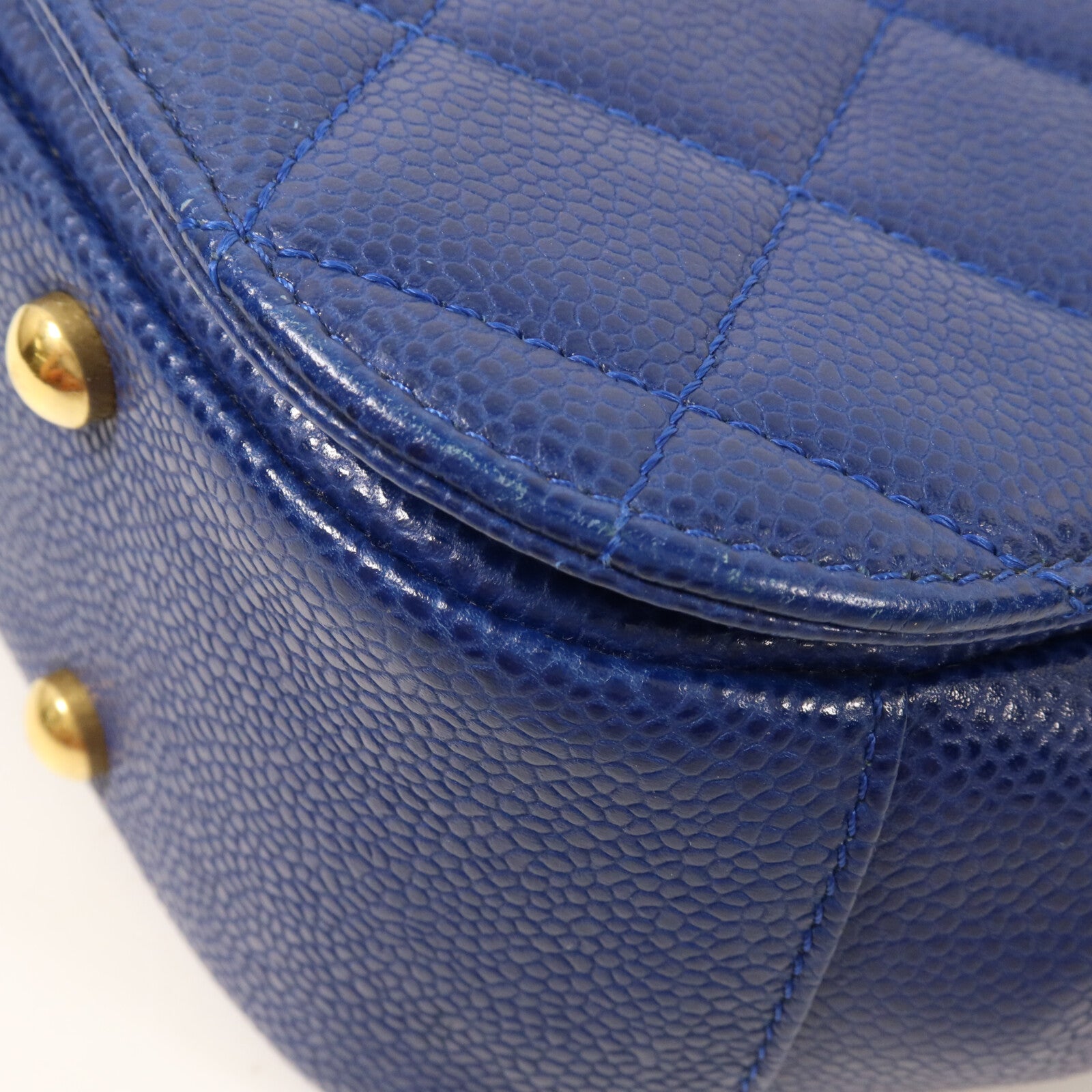 CHANEL 牛皮皮革Carry Around Flap Bag鏈帶手挽肩背兩用袋