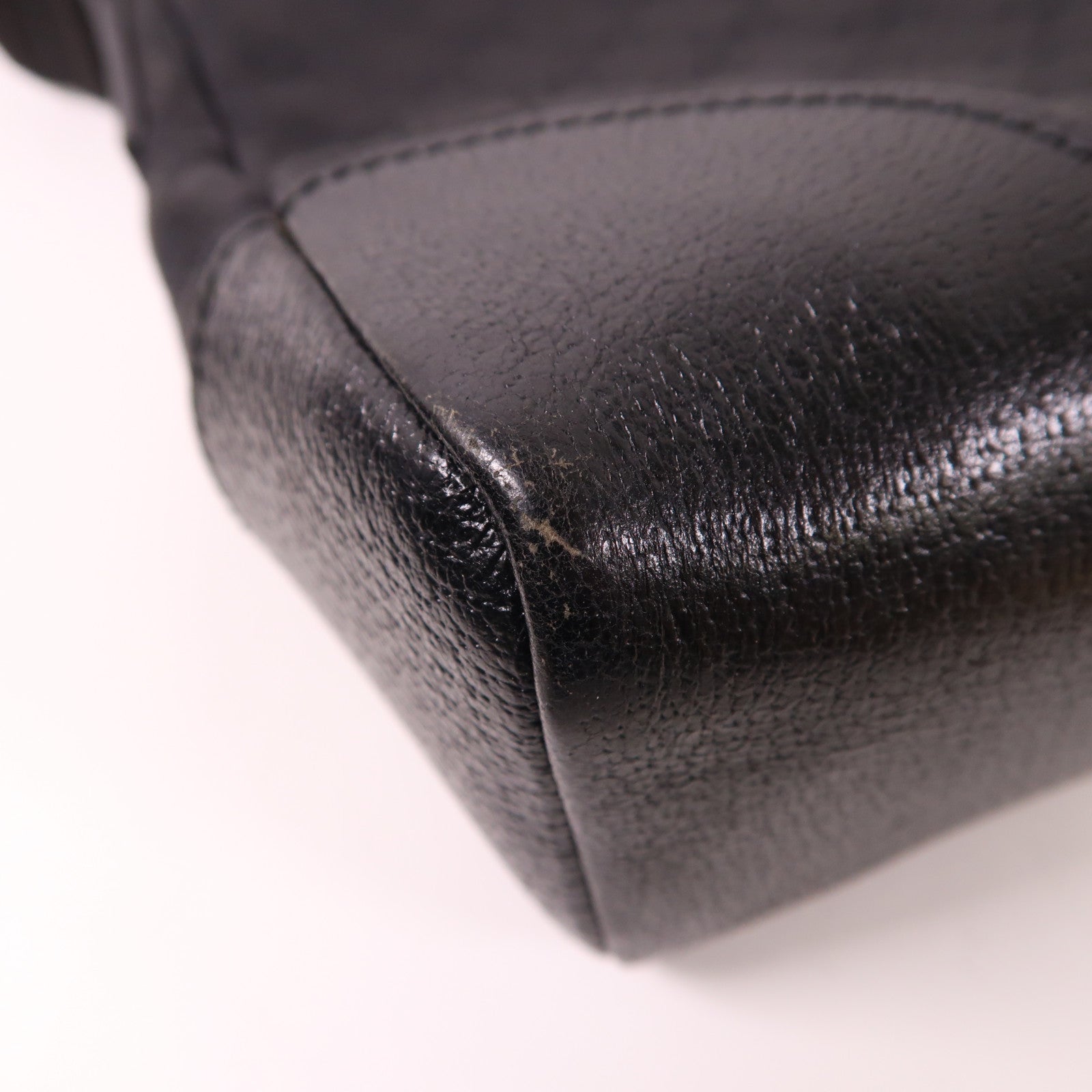 GUCCI 帆布Shoulder Bag銀扣肩背袋