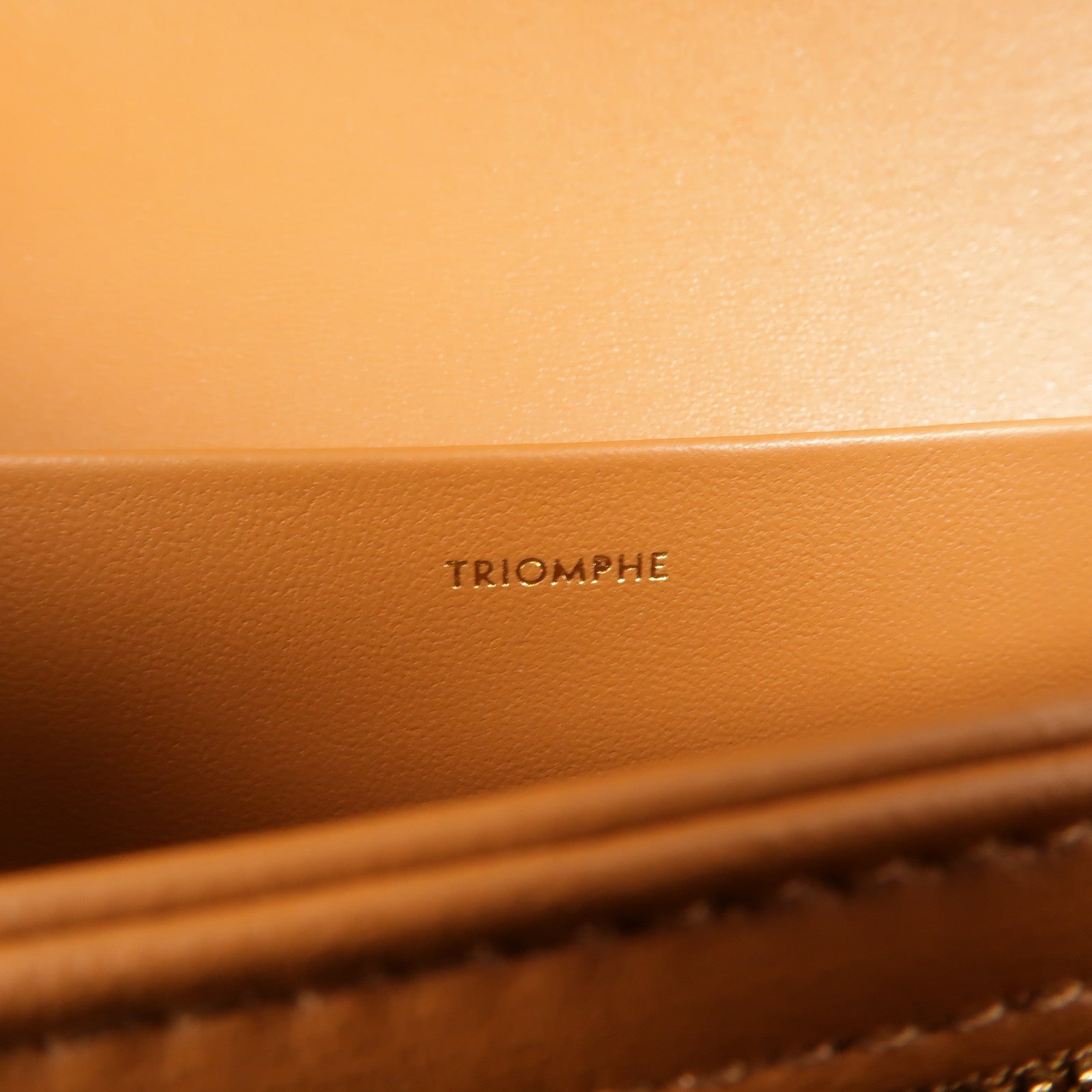 CELINE 塗層帆布Classique Triomphe肩背袋