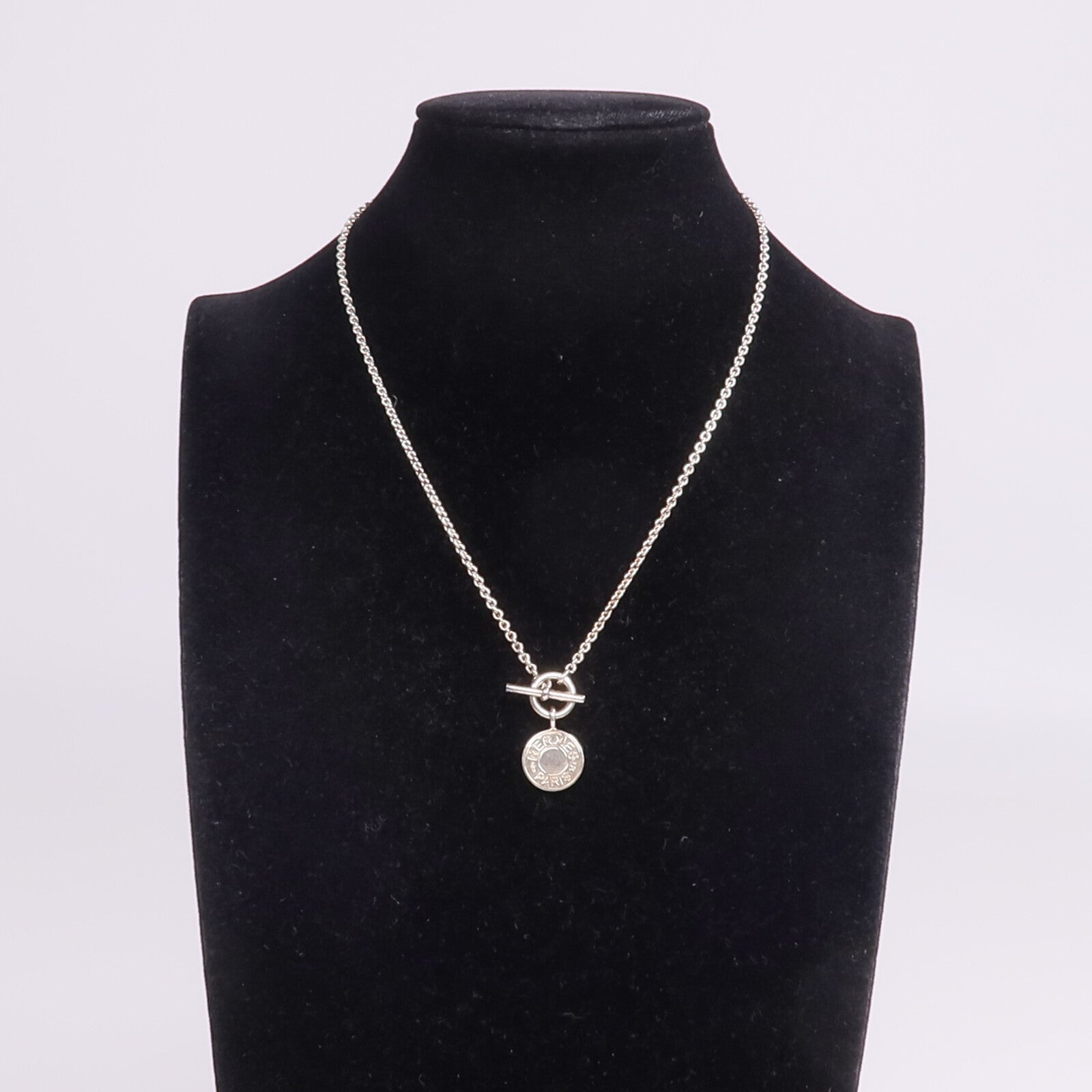 HERMES 【激減優惠】925純銀Amulettes Ex-Libris Pendant項鍊