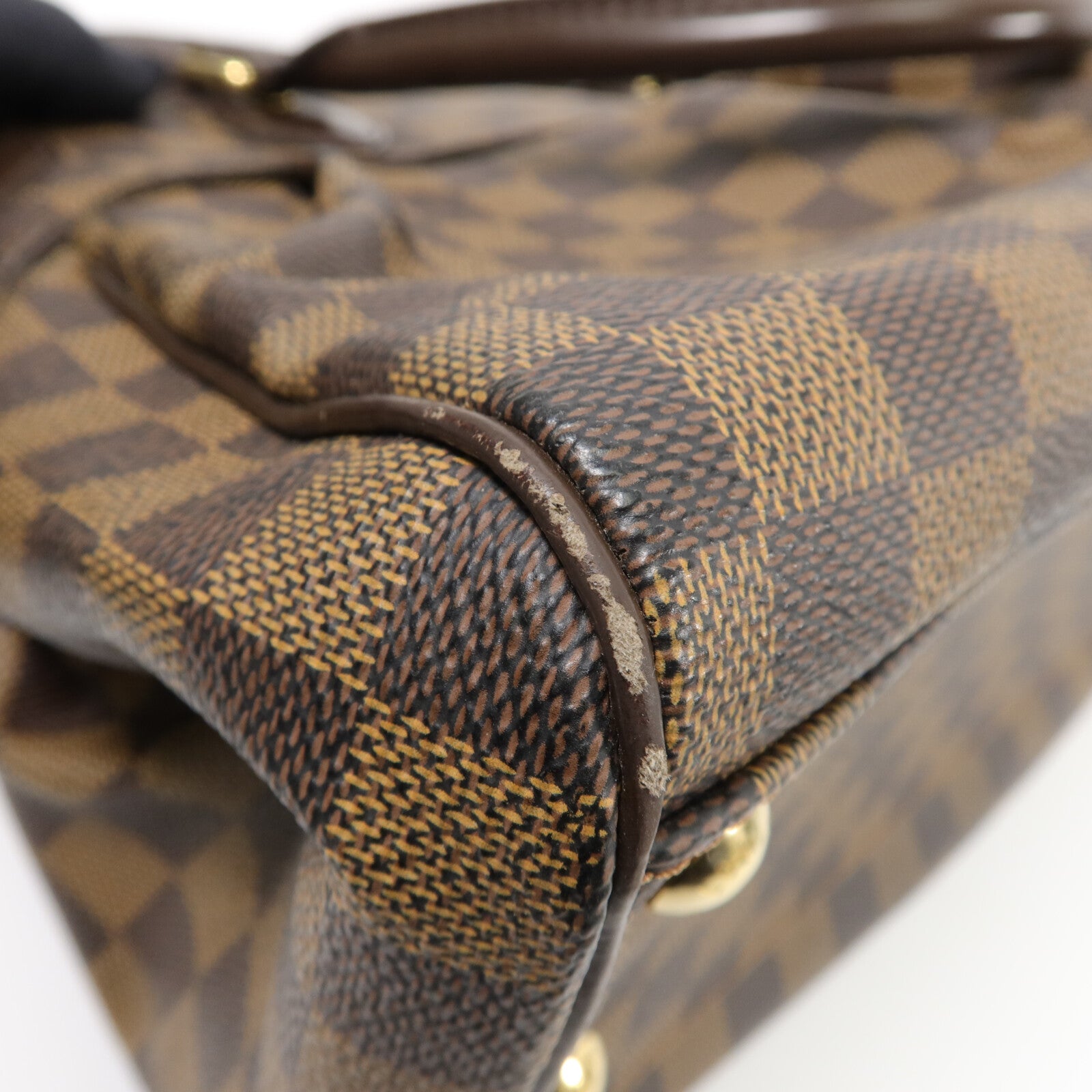 LOUIS VUITTON Damier Trevi手挽肩背兩用袋
