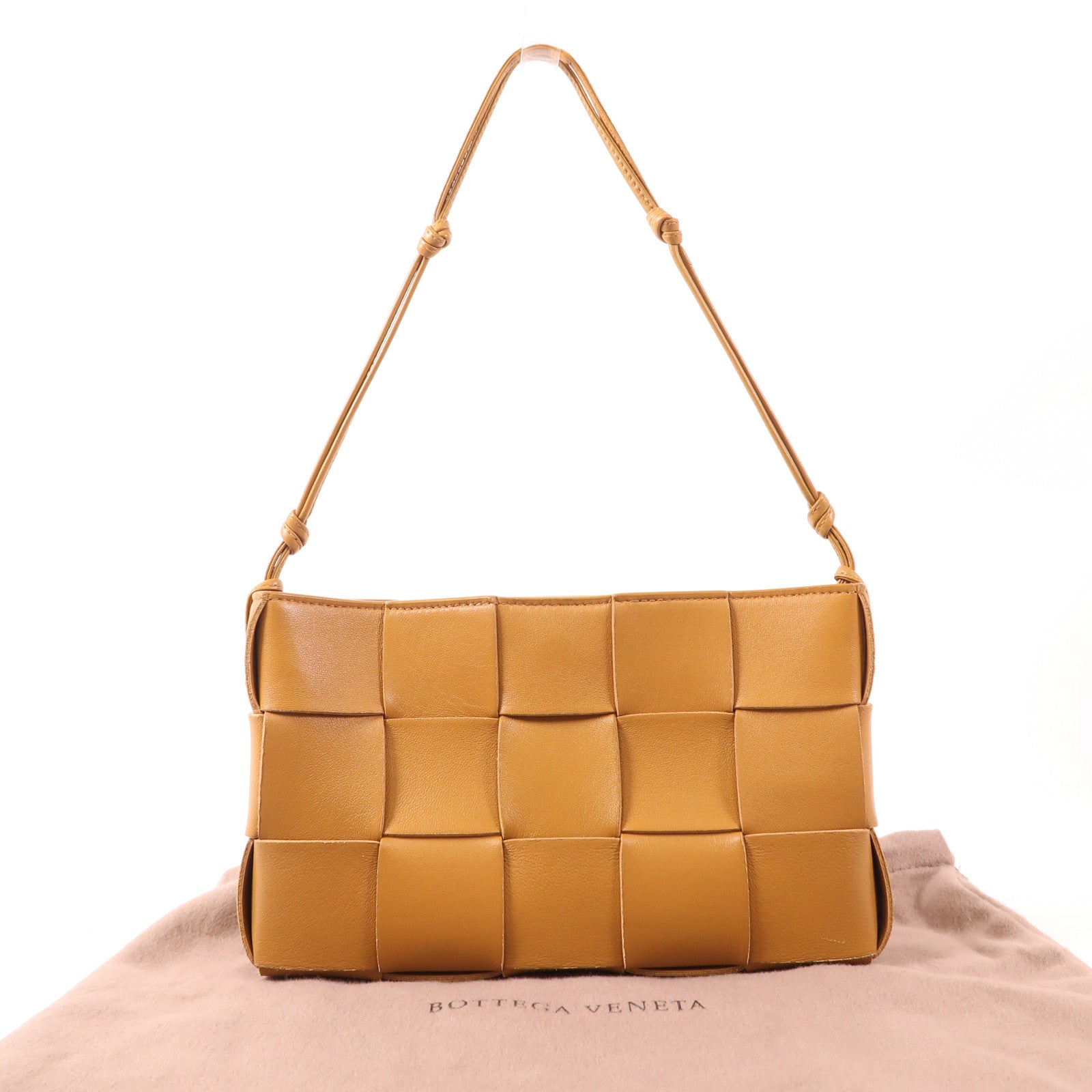 BOTTEGA VENETA 羊皮皮革Hand Bag手挽袋