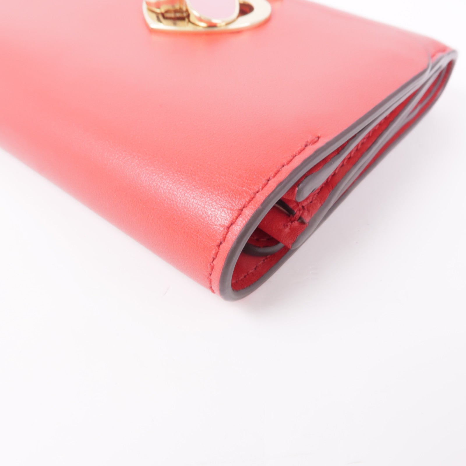 Kate Spade 【激減優惠】牛皮皮革Wallet金扣錢包