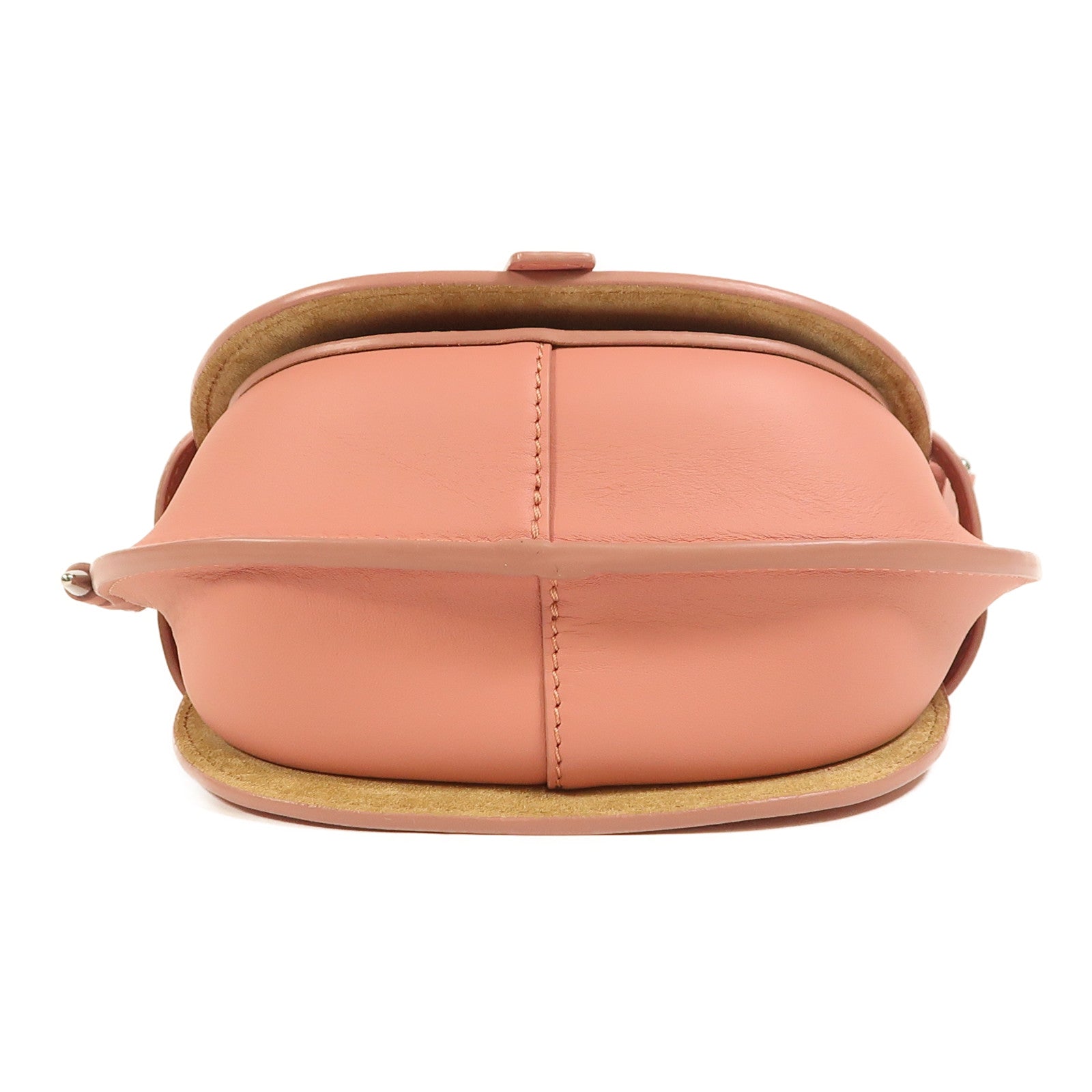 LOEWE 牛皮皮革Mini Gate銀扣肩背袋