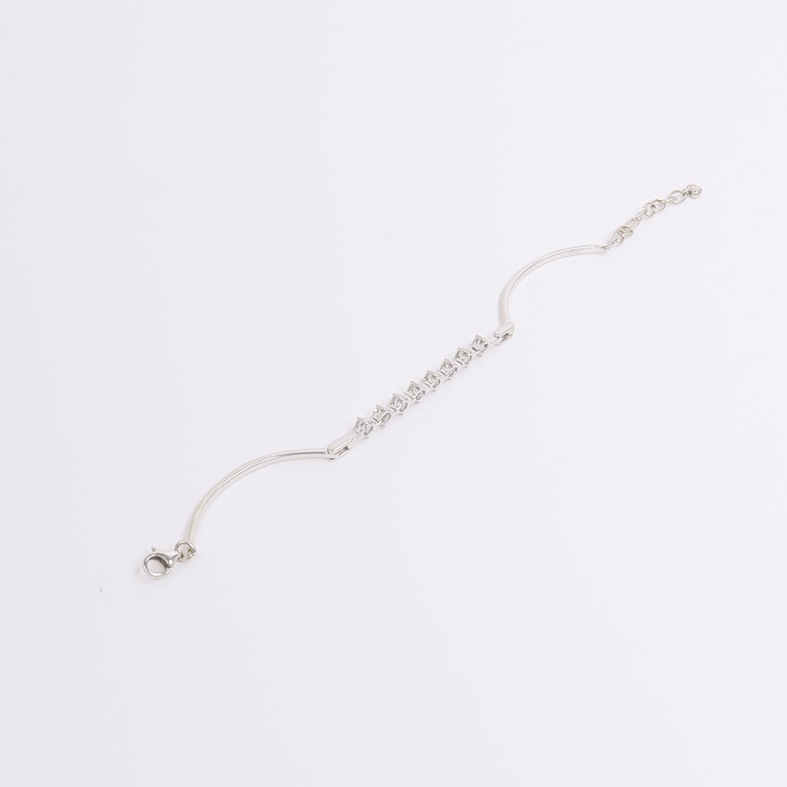 JEWELRY 18K白金Diamond Bracelet鑽石手鏈