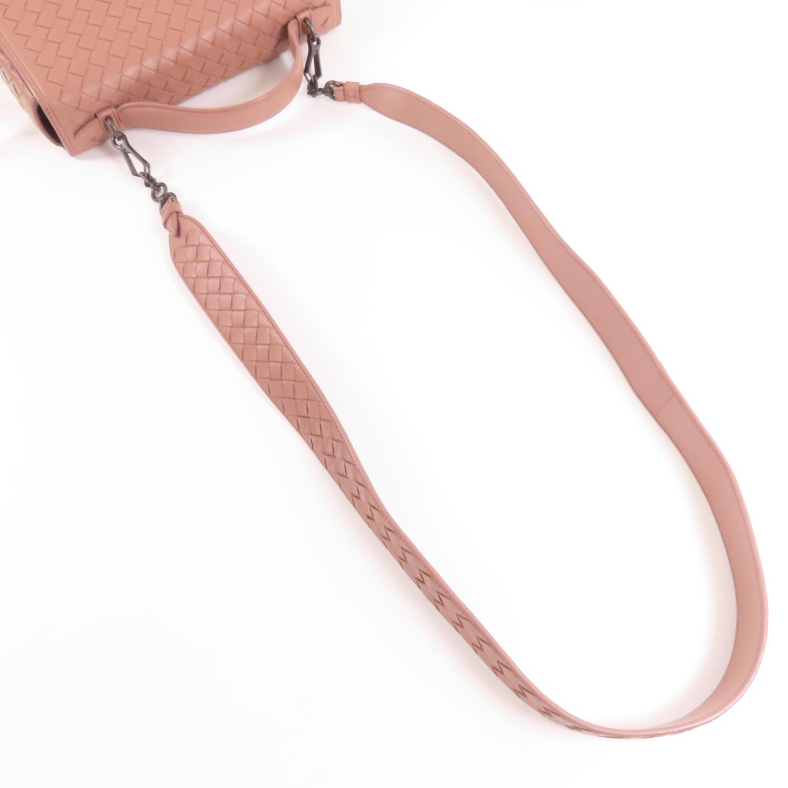 BOTTEGA VENETA 織紋皮革2 Way Shoulder手挽肩背兩用袋