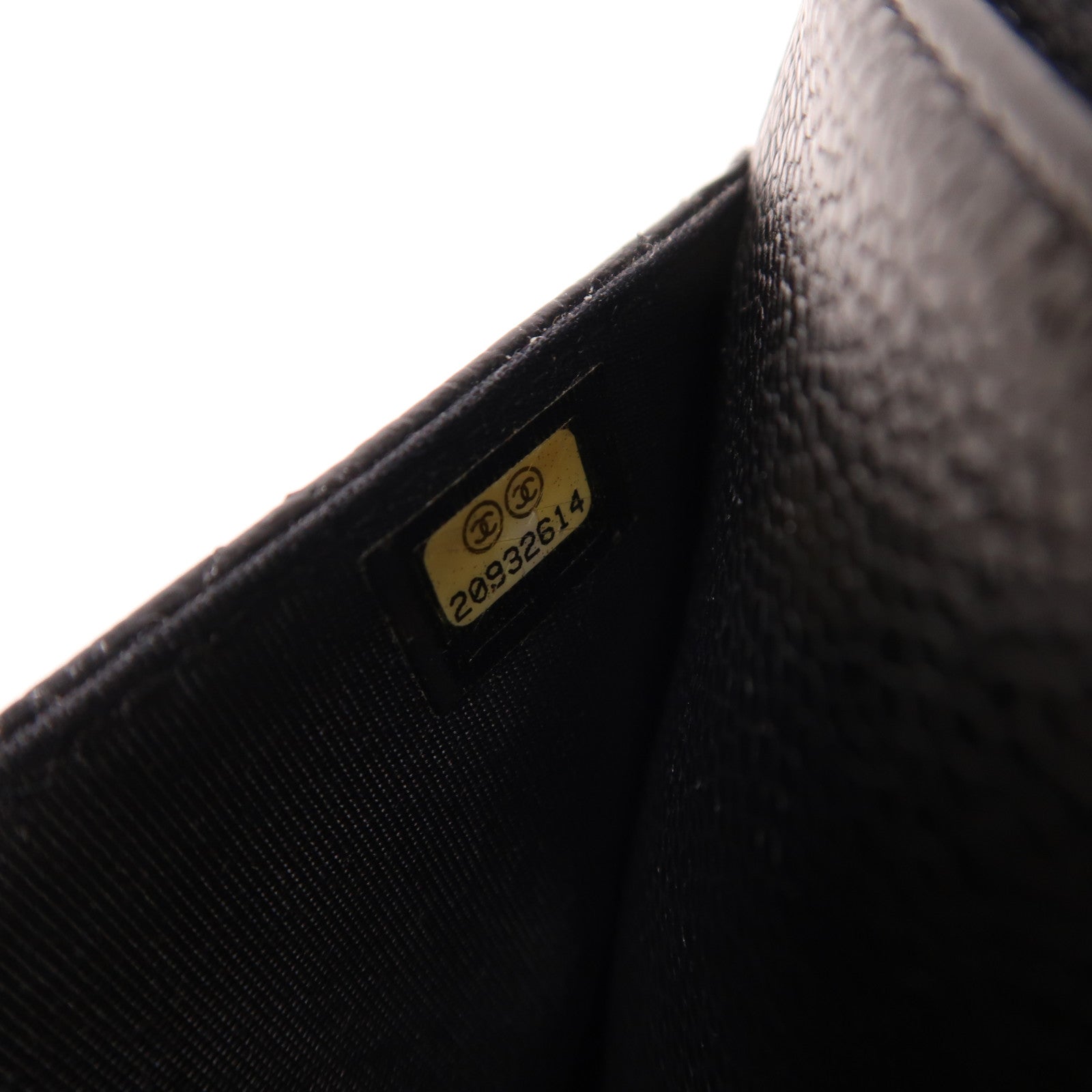 CHANEL 牛皮皮革WOC Wallet On Chain銀扣鏈帶肩背袋