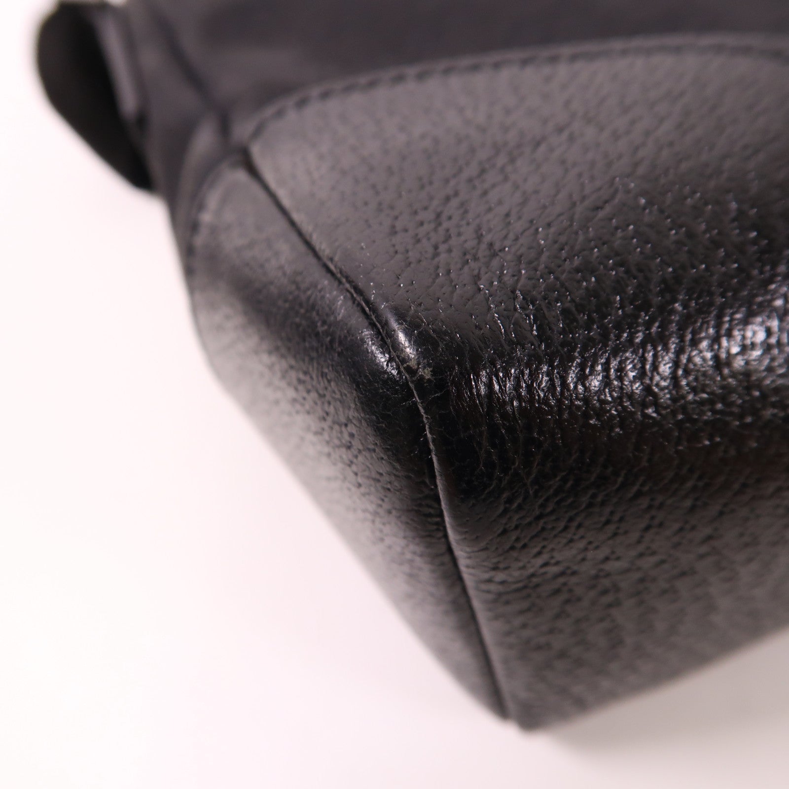 GUCCI 帆布Shoulder Bag銀扣肩背袋