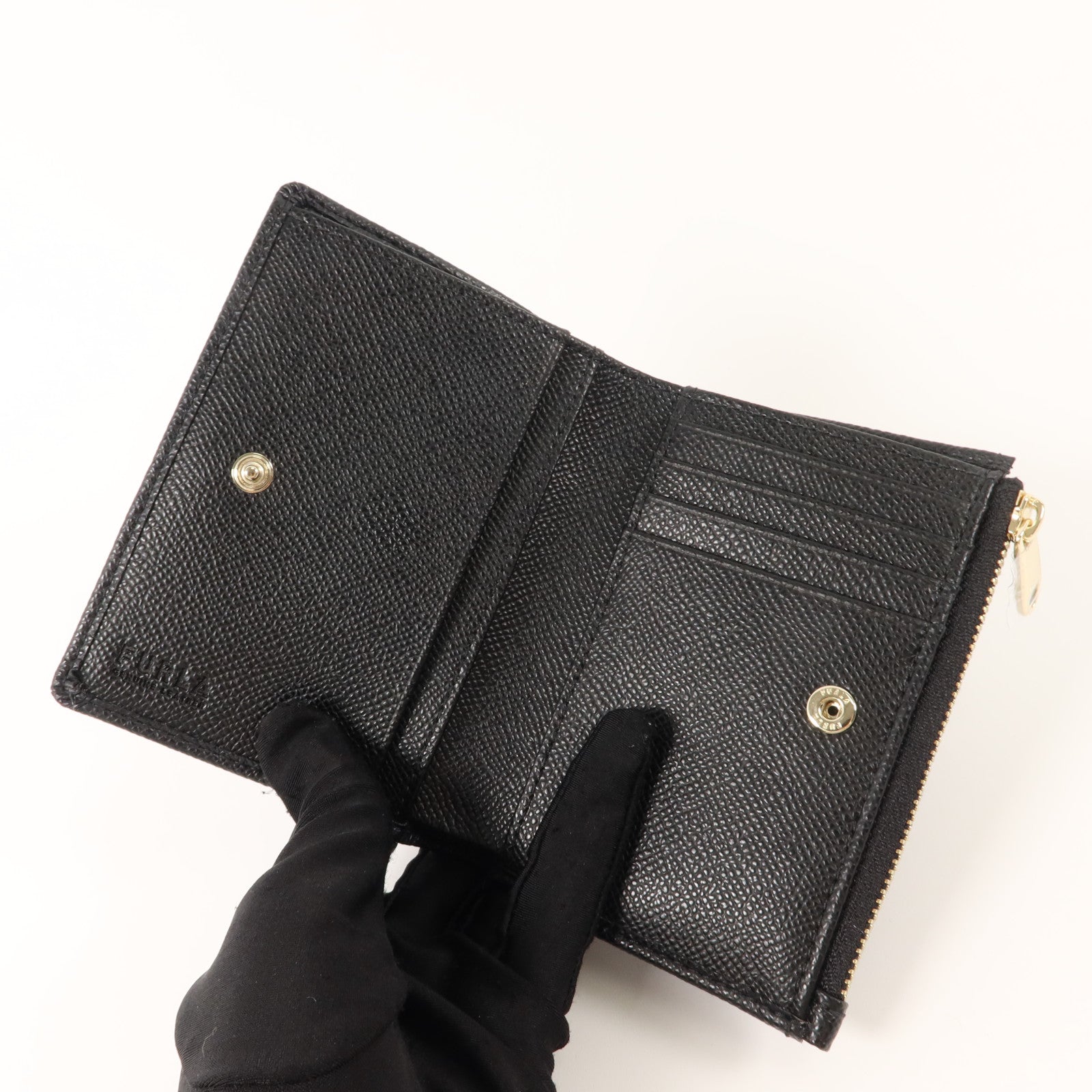 Furla Saffiano皮革Bifold Wallet錢包