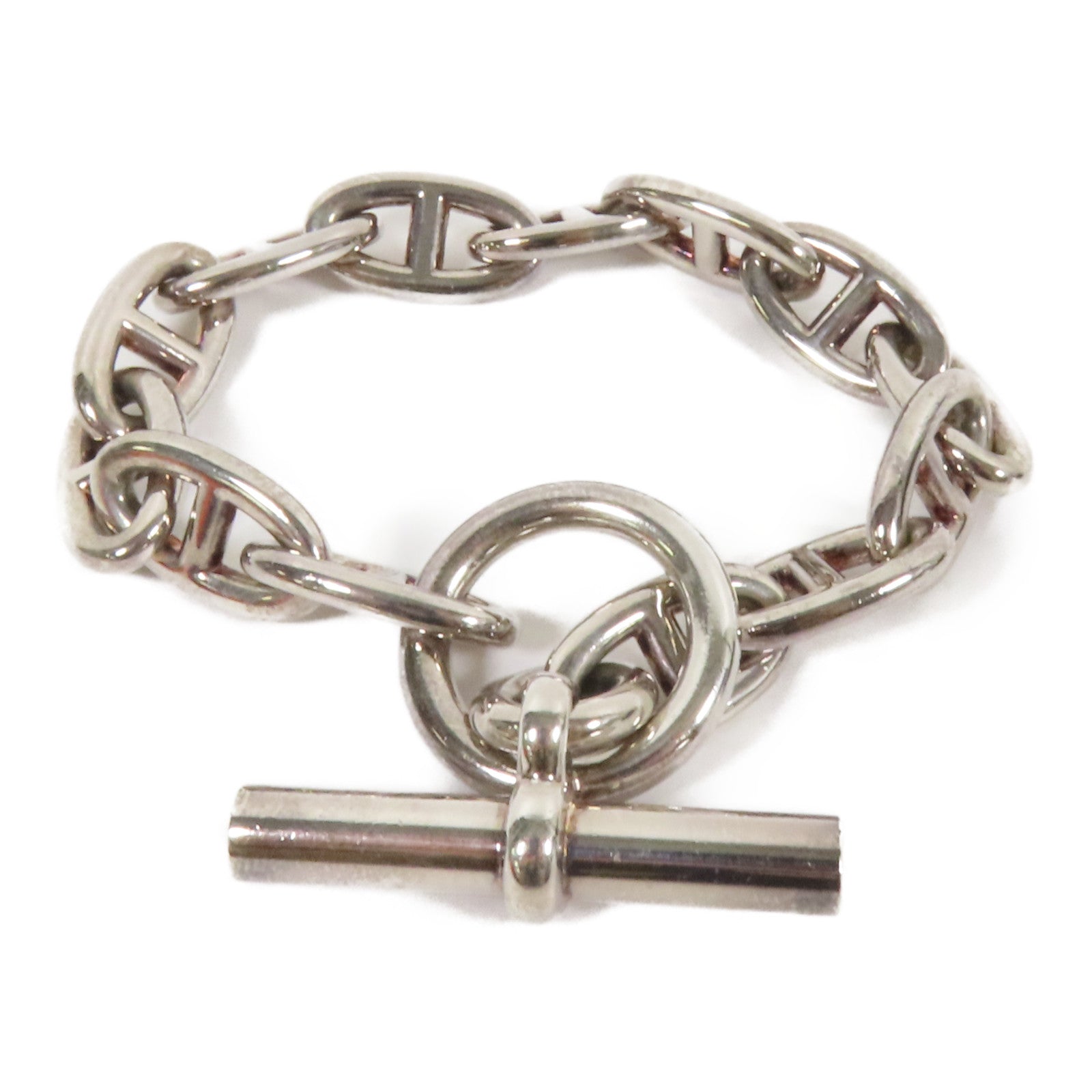 HERMES 925純銀Chaine d'ancre Bracelet