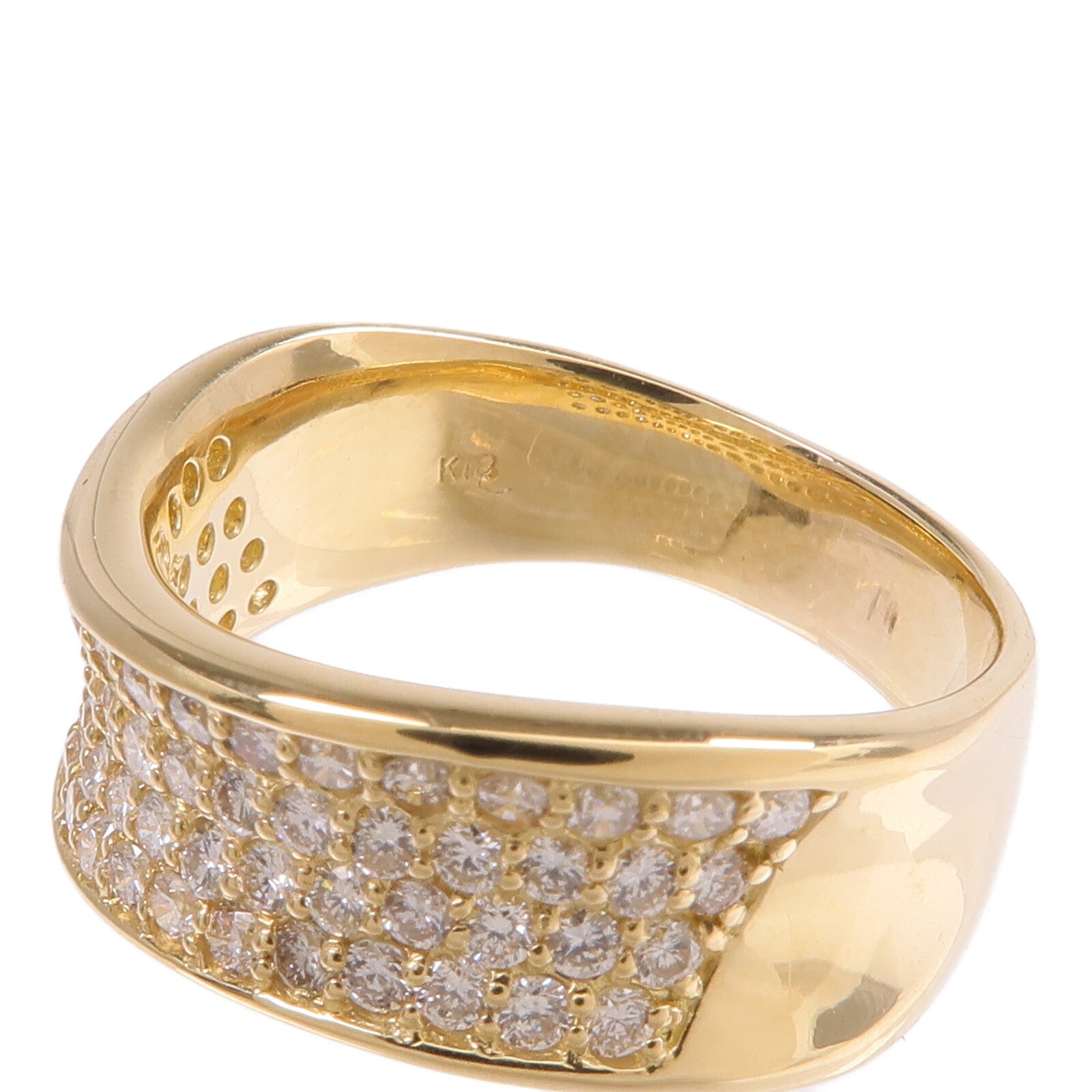 JEWELRY 18K黃金Diamond Ring鑽石戒指US#8