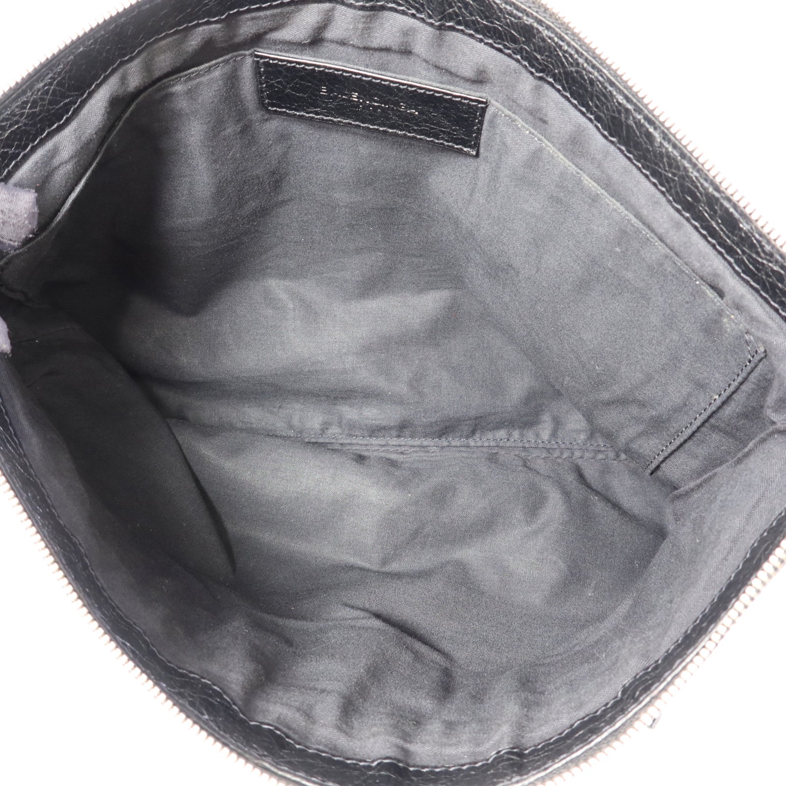 BALENCIAGA 牛皮皮革Classic City Large Pouch銀扣手拿包