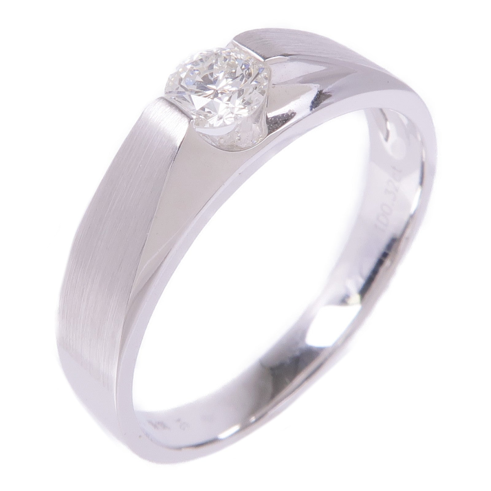 JEWELRY 18K白金Diamond Ring鑽石戒指US#9