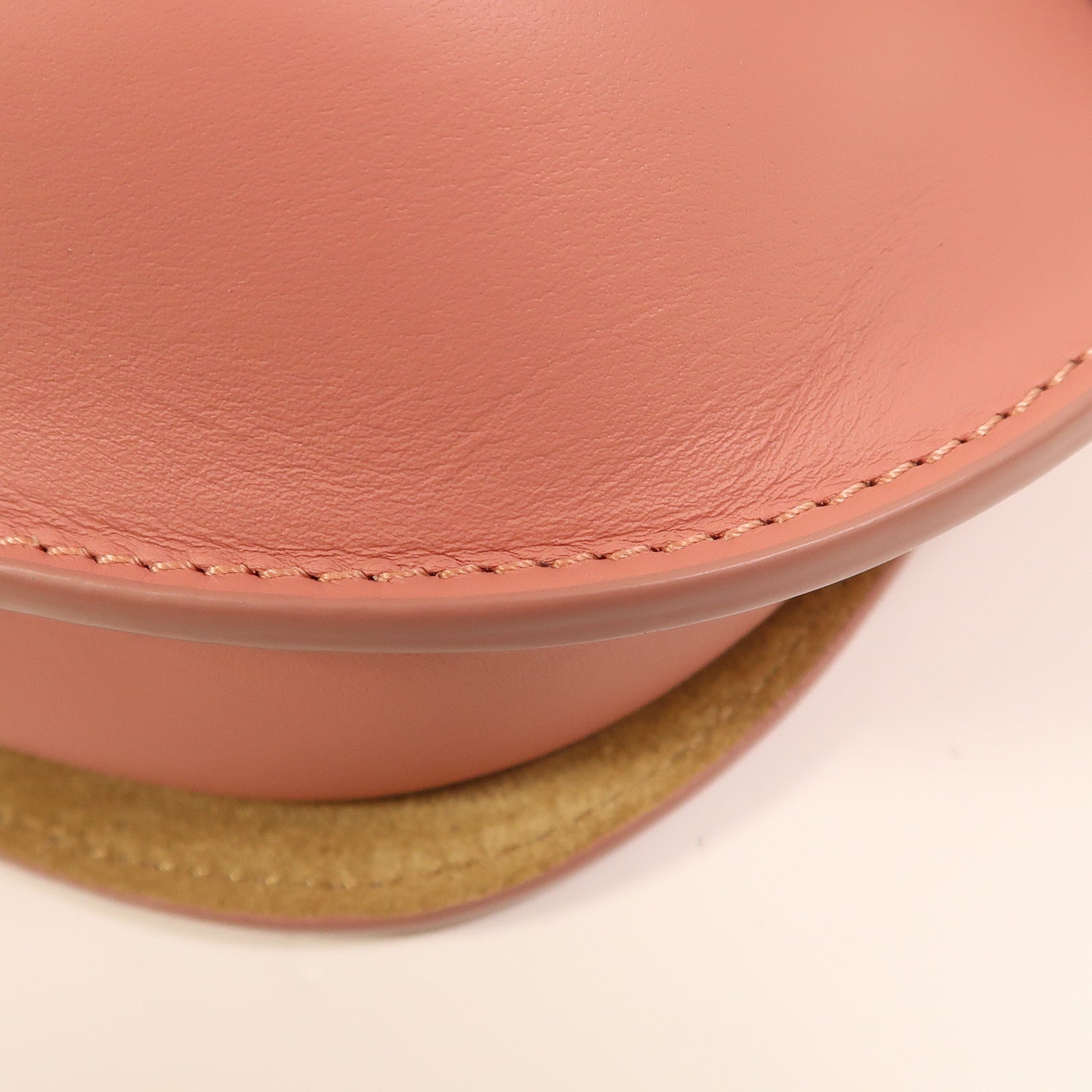 LOEWE 牛皮皮革Mini Gate銀扣肩背袋