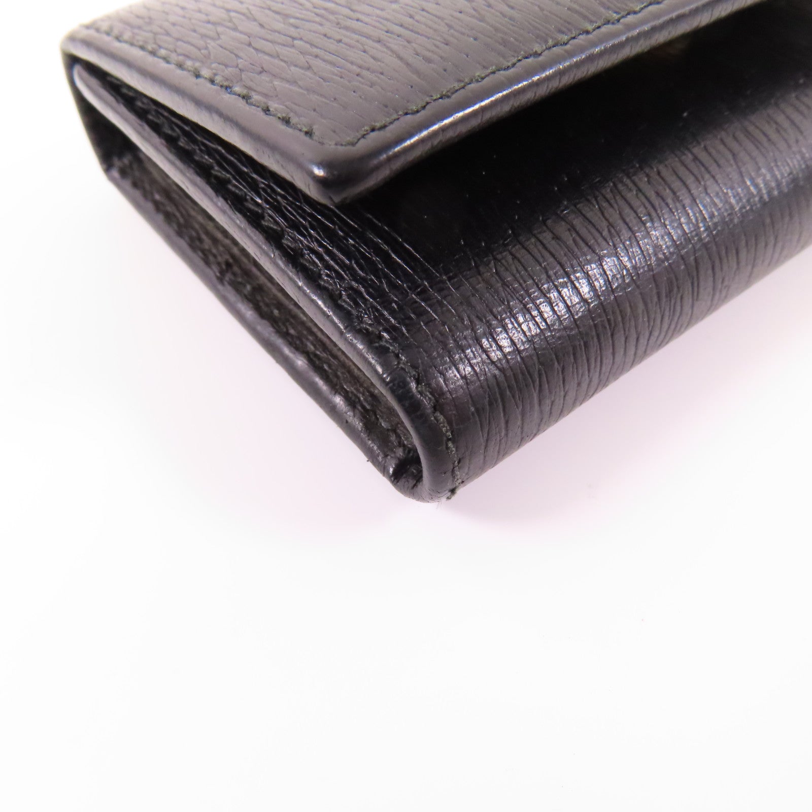 GUCCI 牛皮皮革Key Case金扣鎖匙包