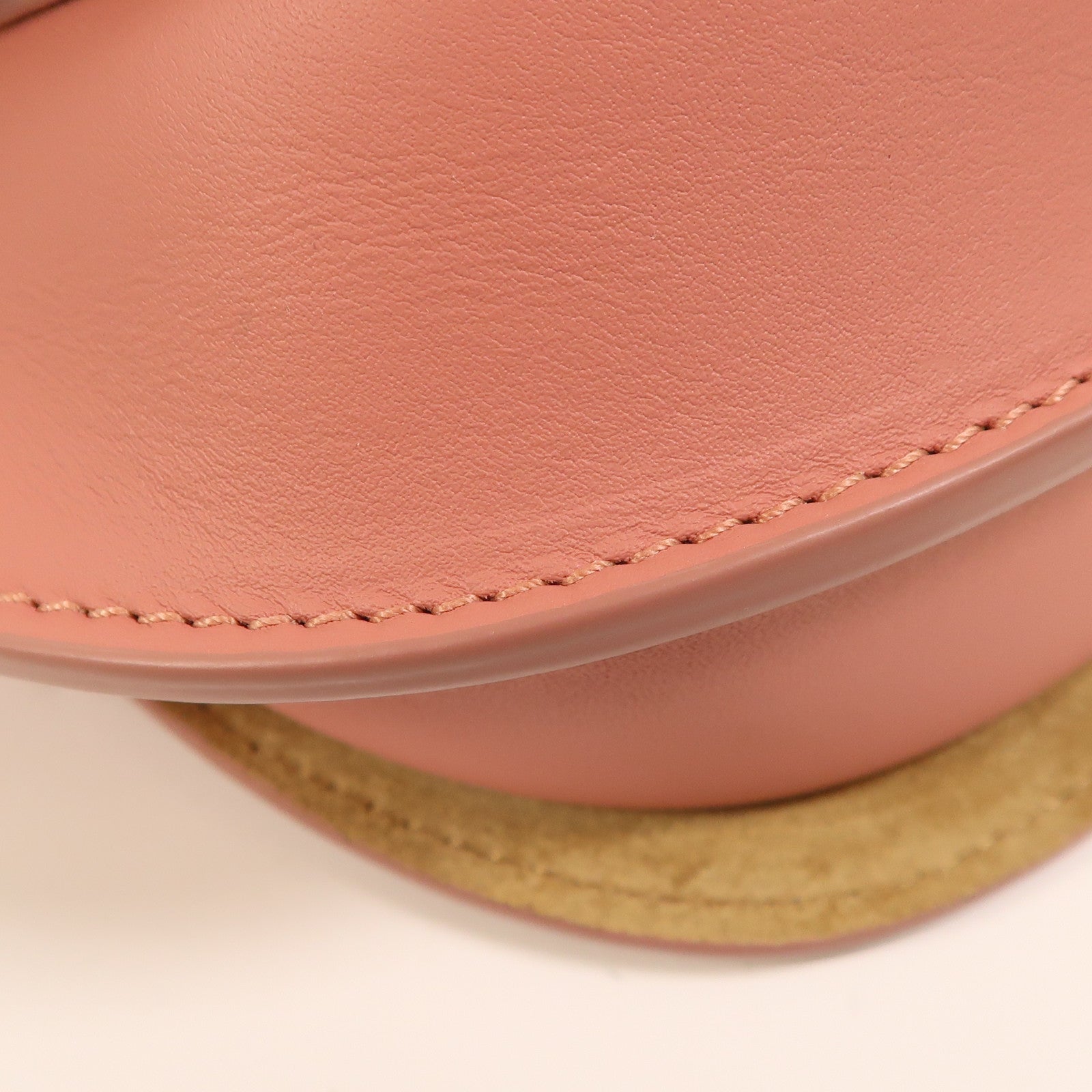 LOEWE 牛皮皮革Mini Gate銀扣肩背袋