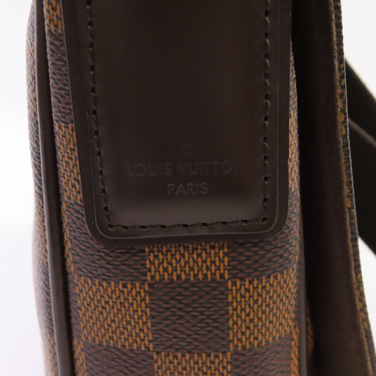 LOUIS VUITTON Damier Ebene Brooklyn MM Shoulder Bag肩背袋啡色