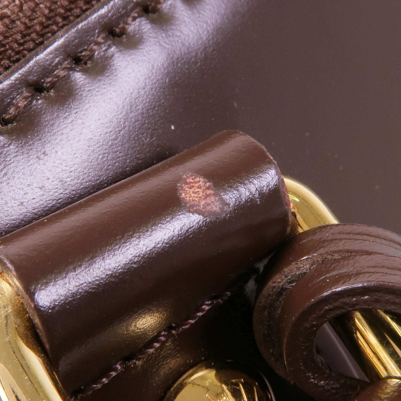 LOUIS VUITTON Damier Verona PM金扣肩背袋