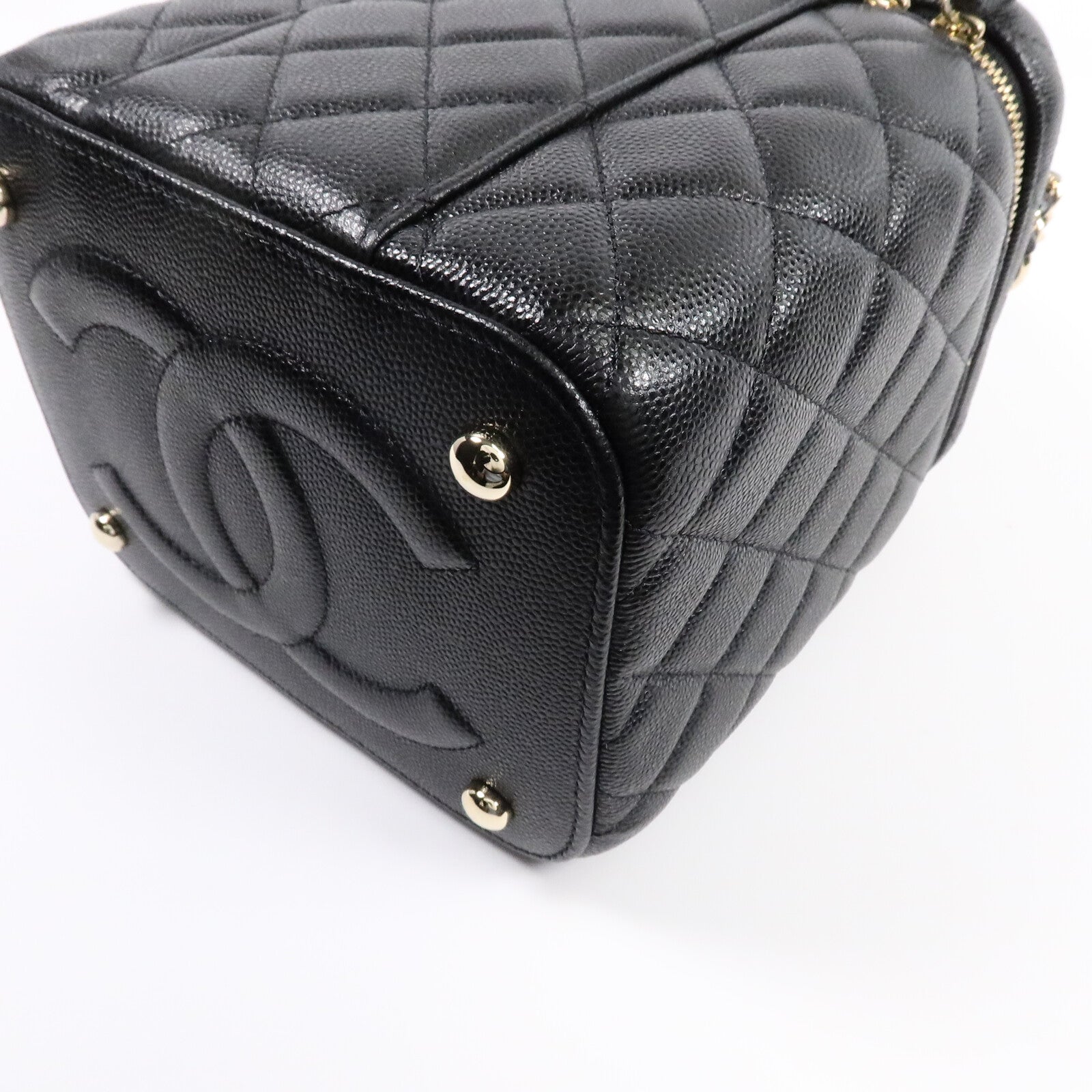 CHANEL 牛皮皮革Vanity Case