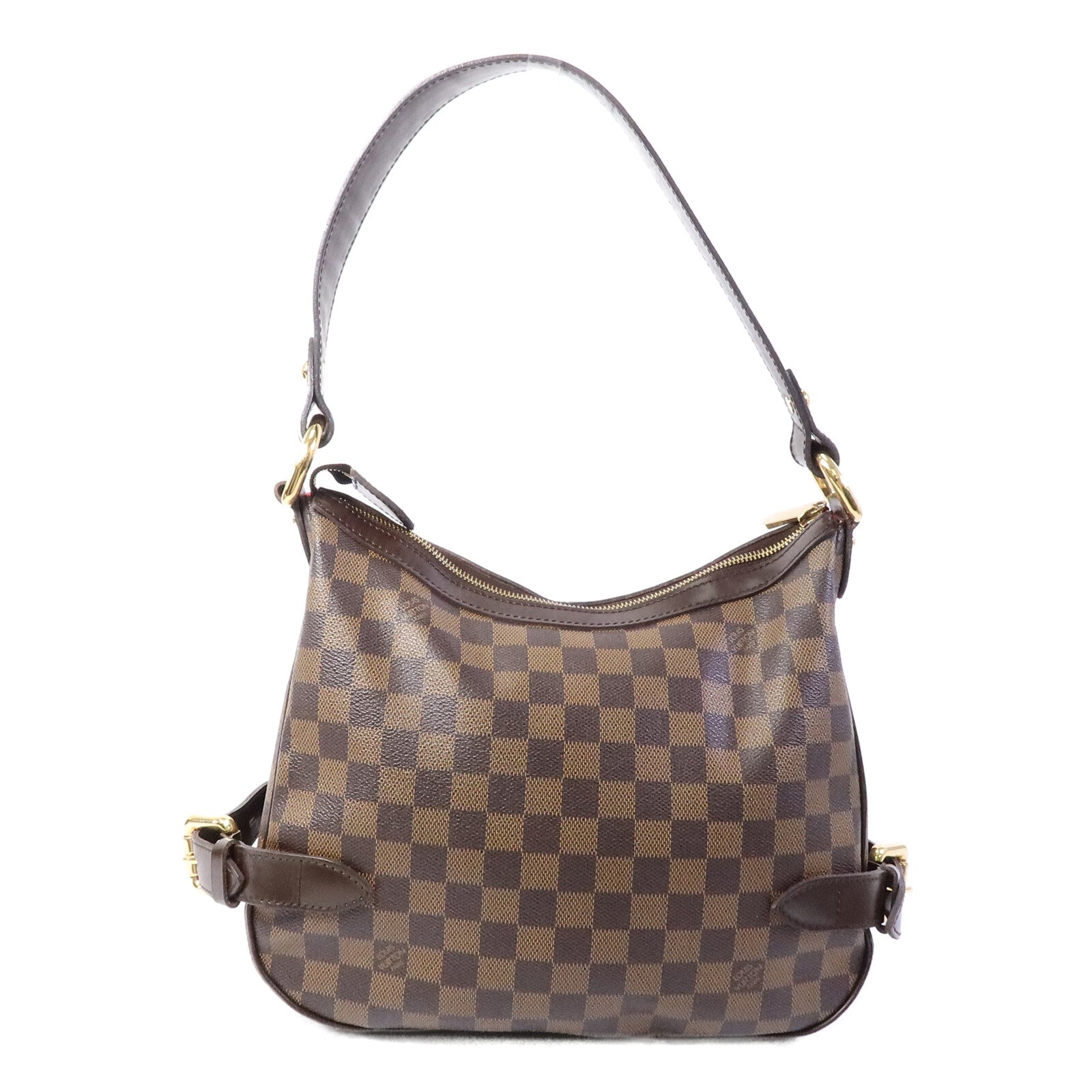 LOUIS VUITTON Damier Highbury金扣肩背袋