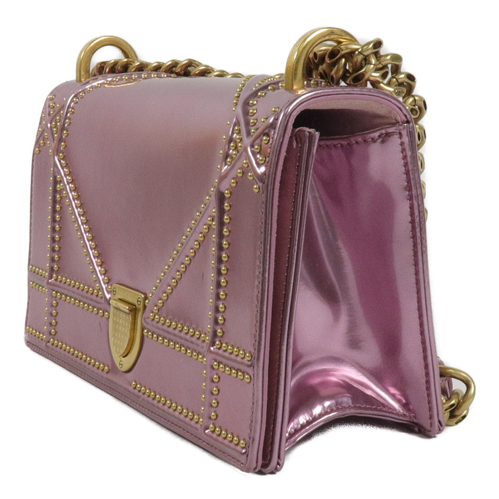 Dior 牛皮皮革Diorama Small鏈帶肩背袋