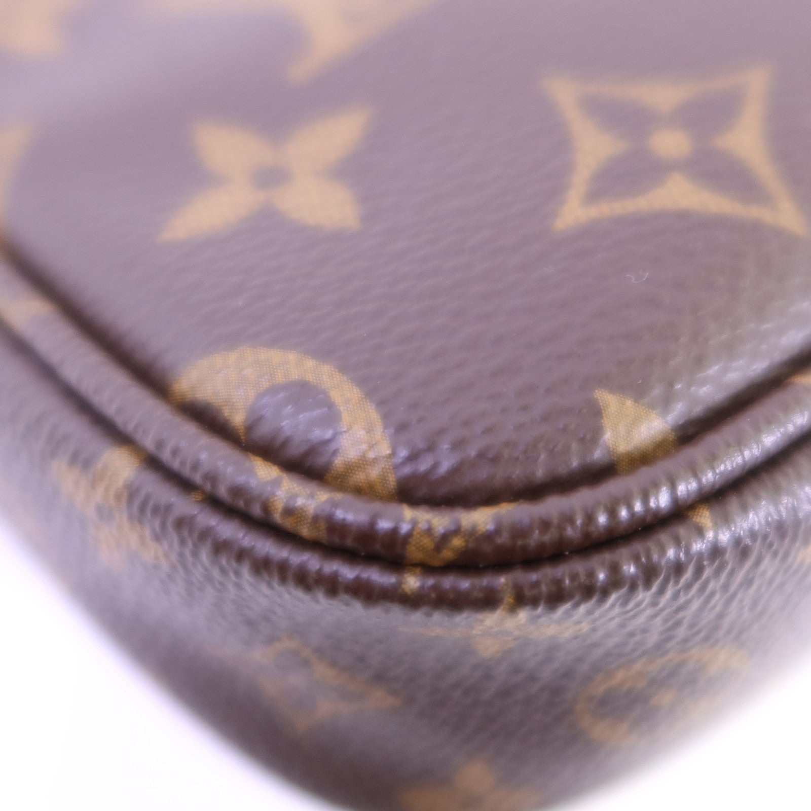 LOUIS VUITTON Monogram Multi Pochette Accessoires金扣手挽肩背兩用袋