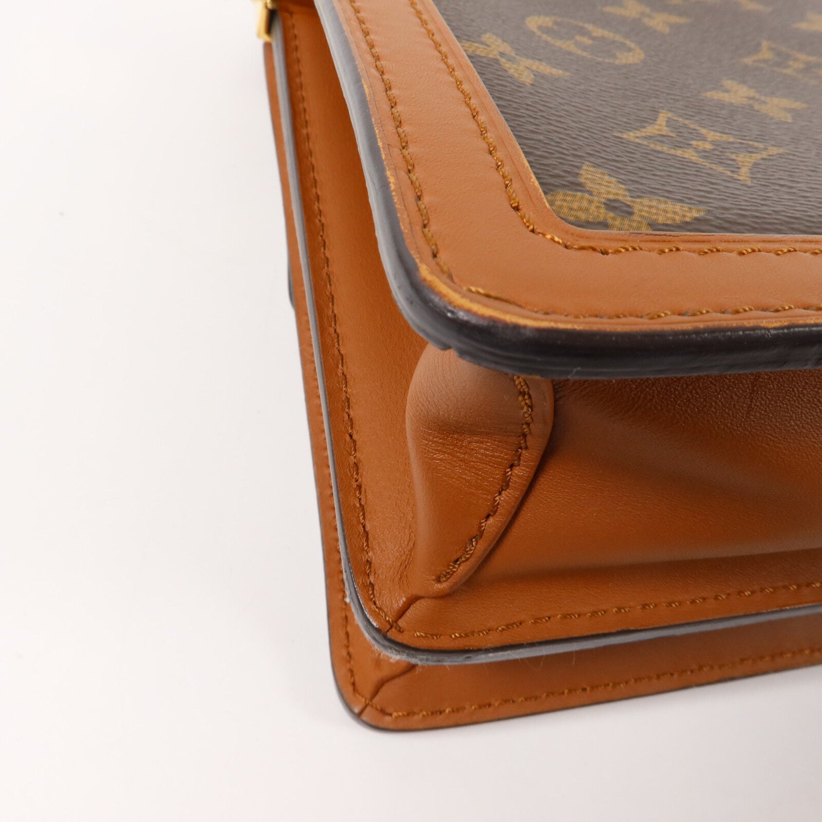 LOUIS VUITTON Monogram/Monogram Reverse Dauphine MM手挽肩背兩用袋