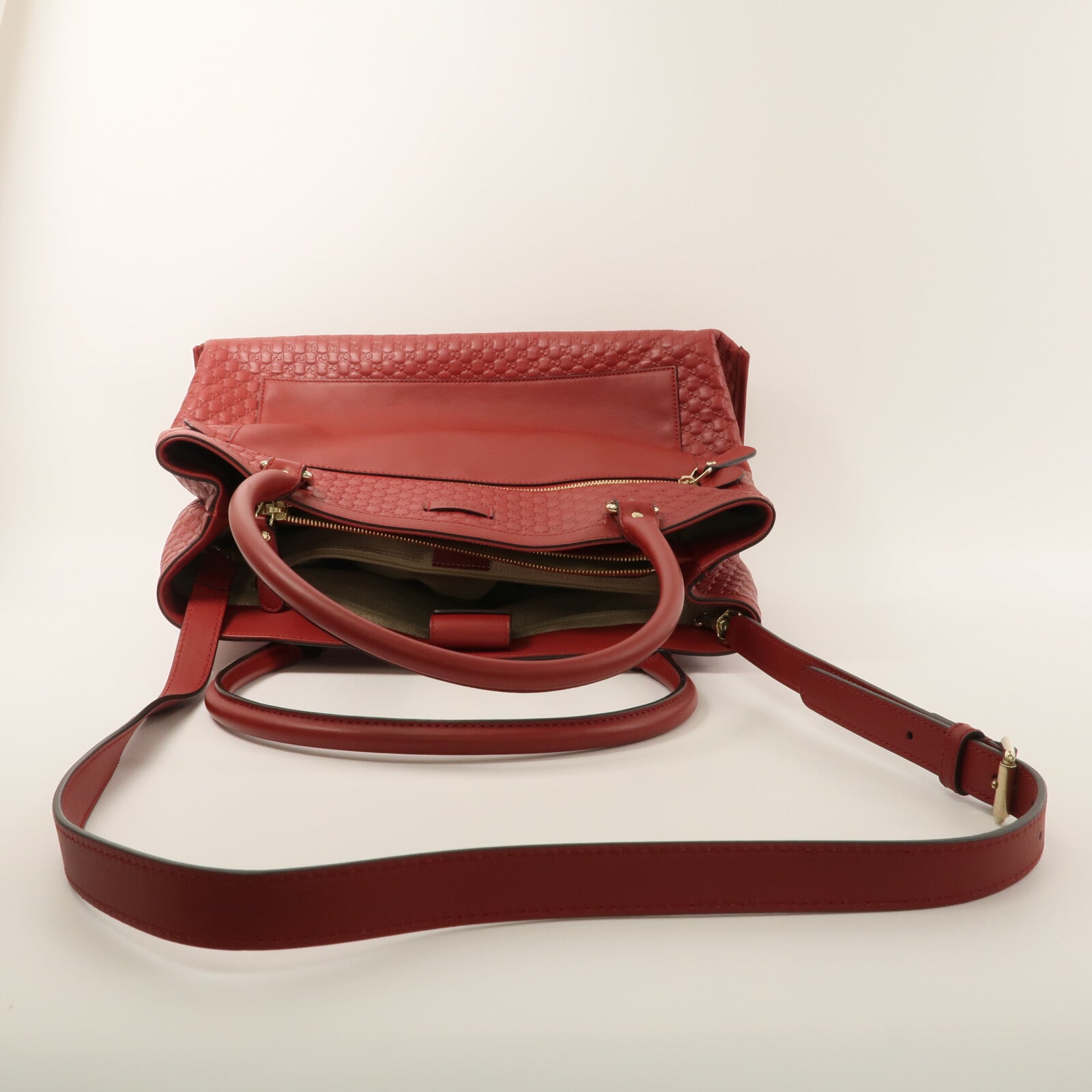 GUCCI 牛皮皮革2 Way Shoulder手挽肩背兩用袋