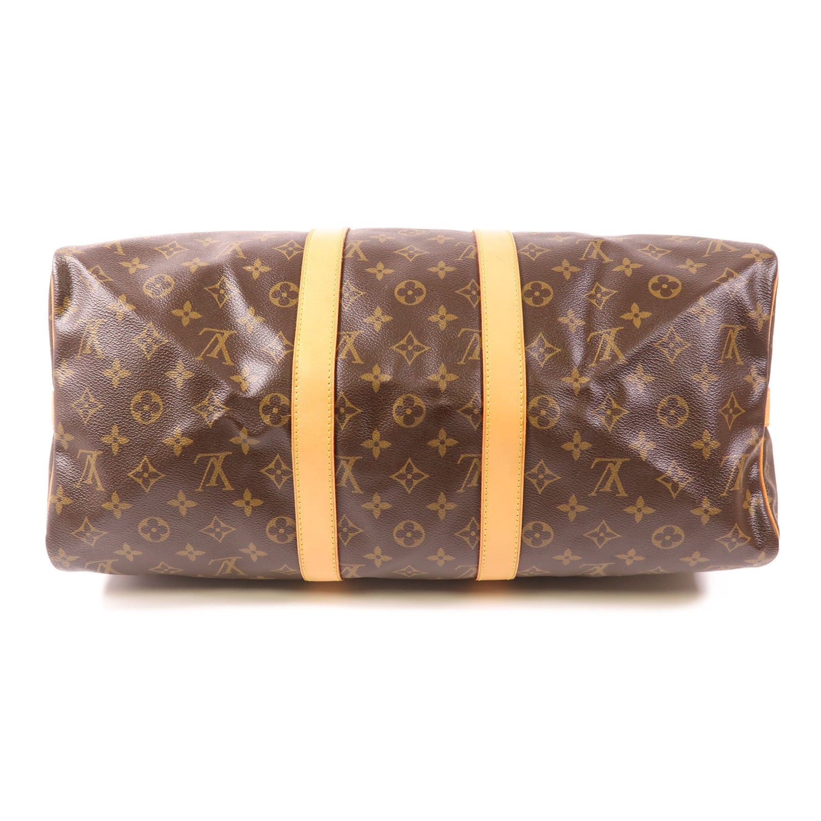 LOUIS VUITTON Monogram Keepall Bandoulière 45金扣手挽肩背兩用袋