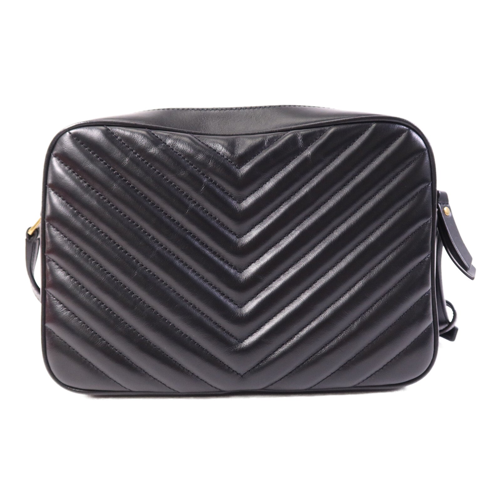 SAINT LAURENT 牛皮皮革Lou Camera Bag金扣肩背袋
