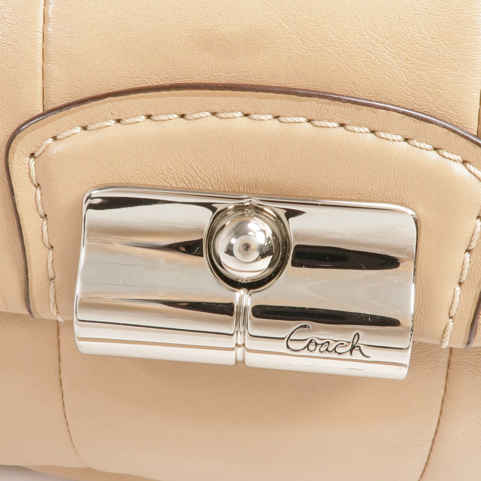 COACH 牛皮皮革手挽肩背兩用袋