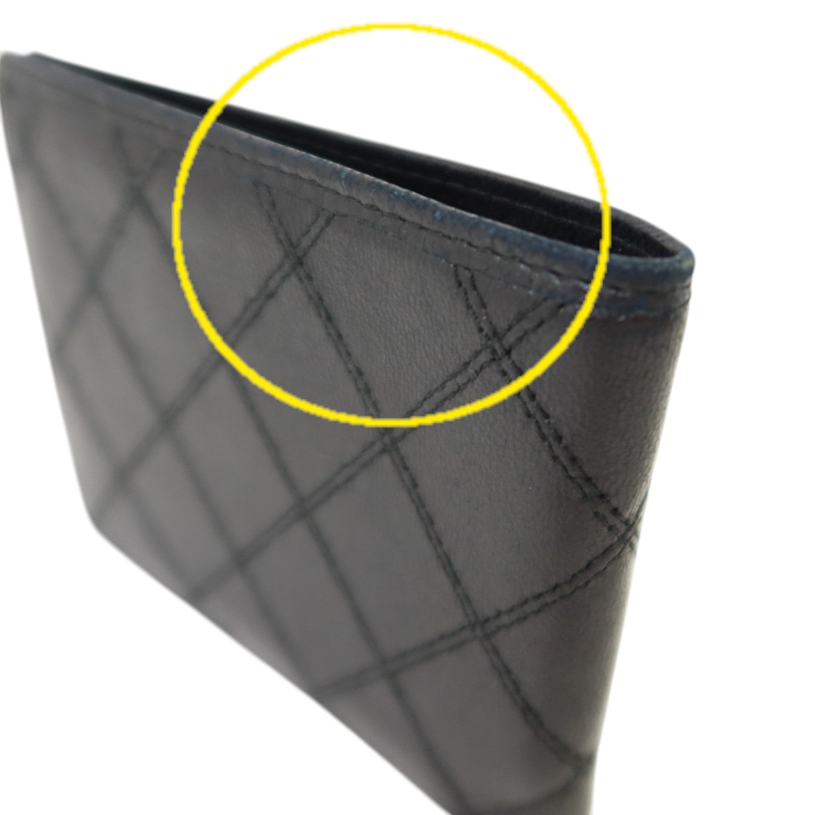 CHANEL 羊皮皮革Vintage Bifold Wallet錢包