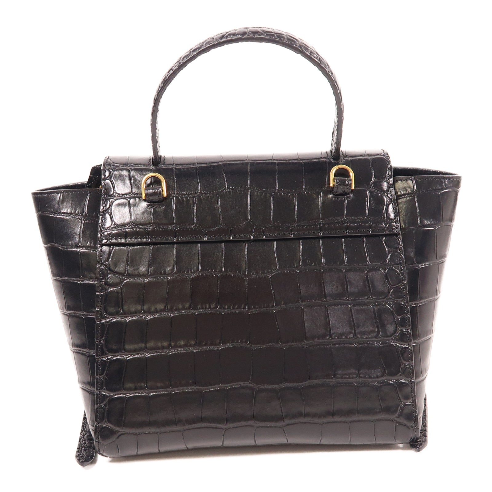 CELINE 牛皮皮革Belt Bag金扣手挽肩背兩用袋