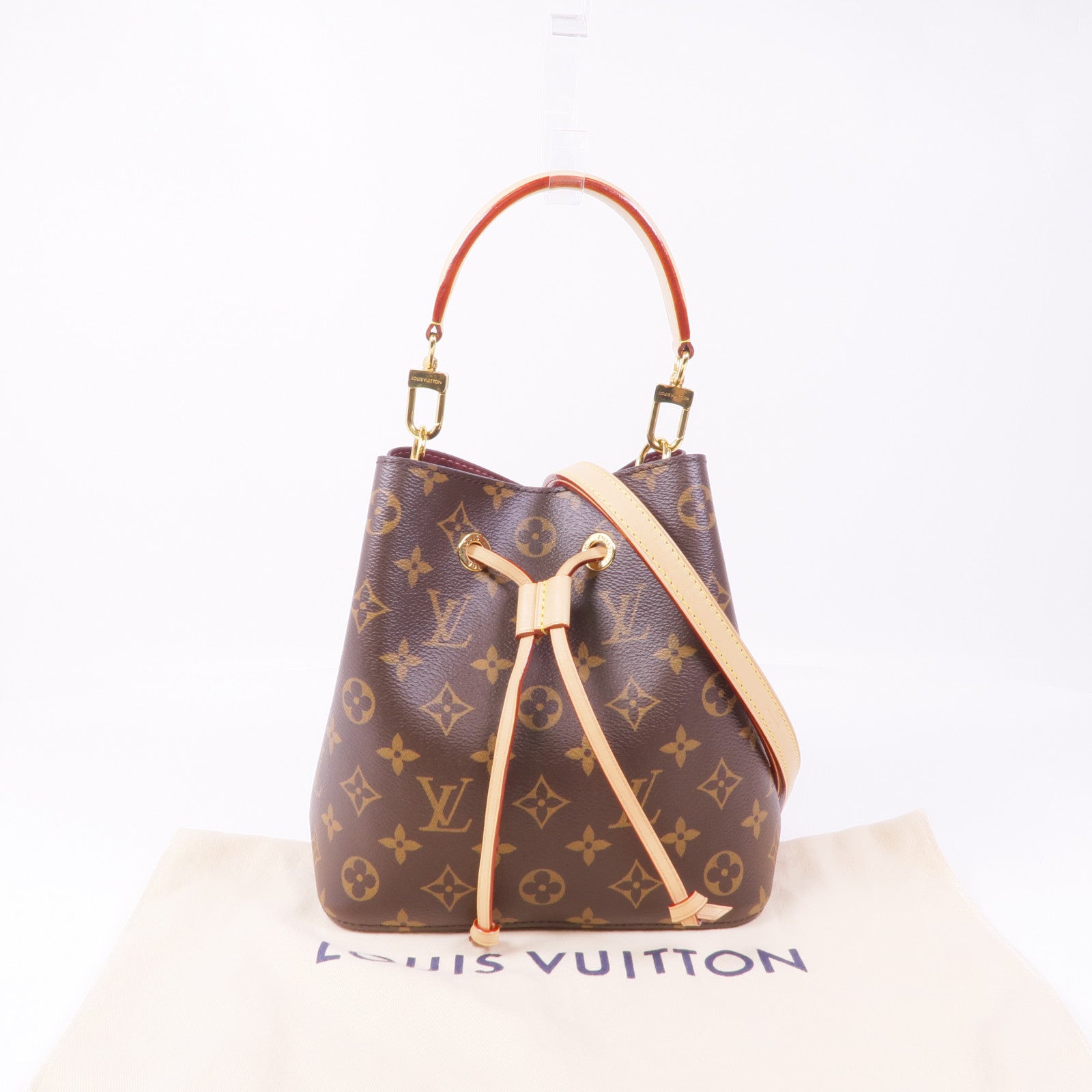 LOUIS VUITTON Monogram Neonoe BB金扣手挽肩背兩用袋
