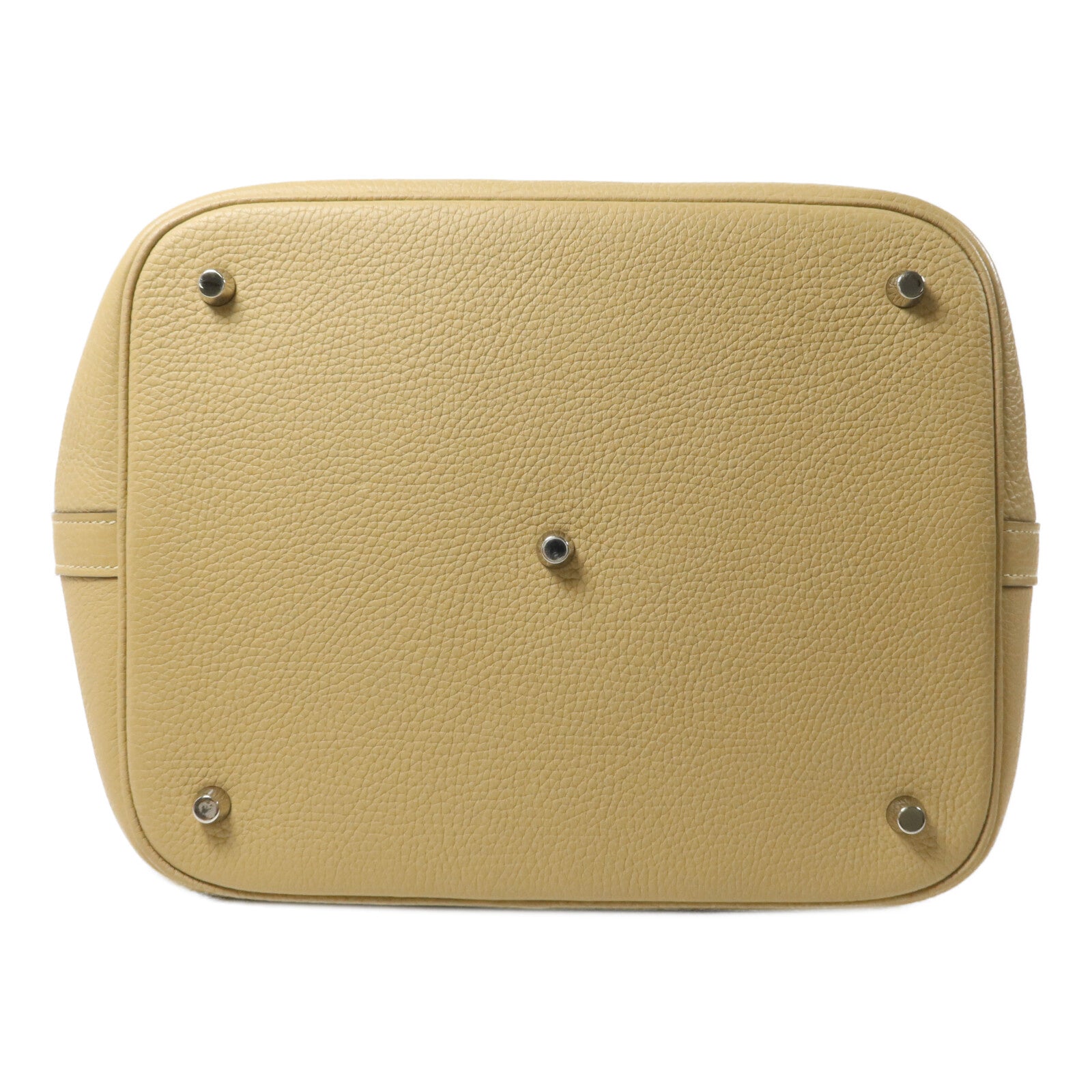 HERMES Clemence皮革Picotin GM手挽袋Trench