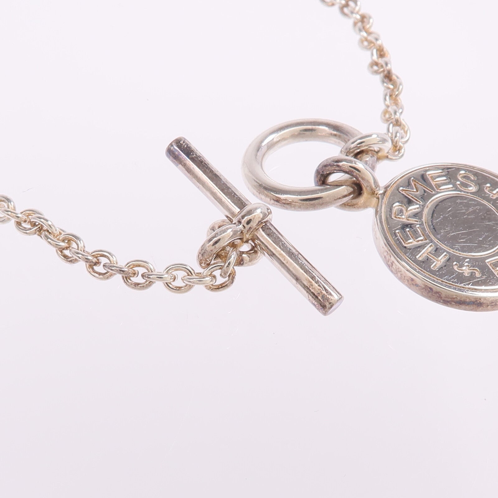 HERMES 【激減優惠】925純銀Amulettes Ex-Libris Pendant項鍊