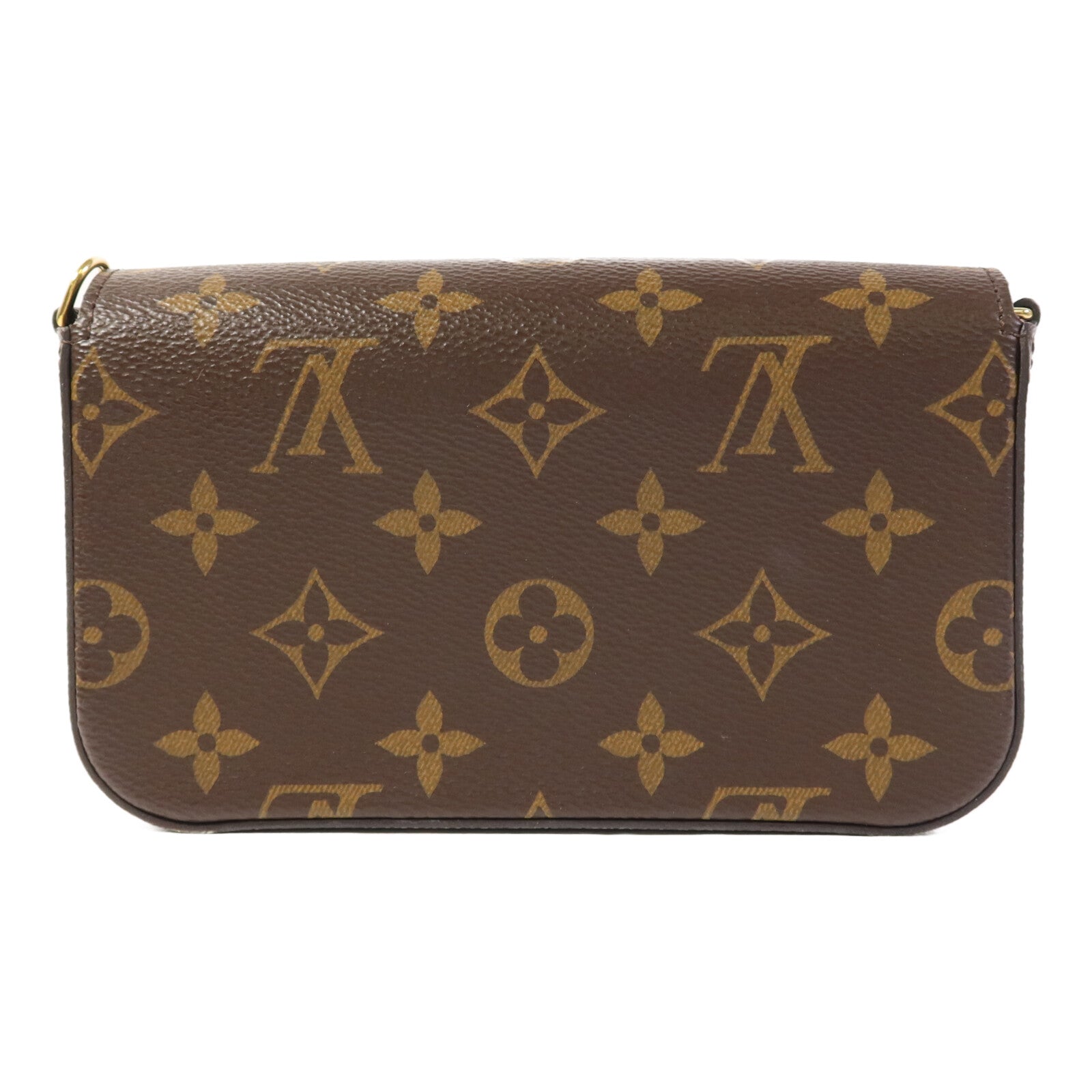 LOUIS VUITTON 【激減優惠】Monogram Felicie Strap & Go金扣肩背袋