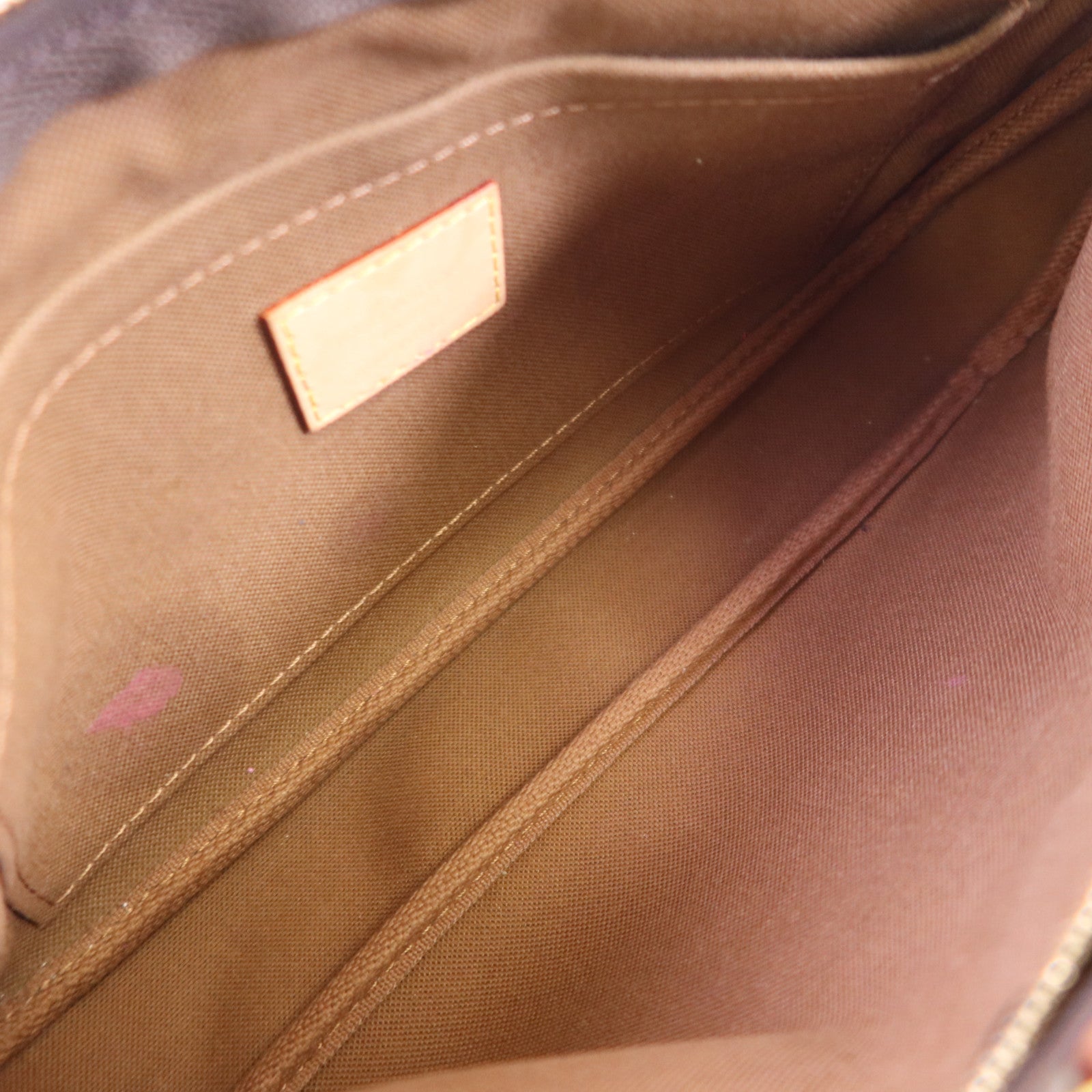 LOUIS VUITTON Monogram Multi Pochette Accessoires金扣手挽肩背兩用袋