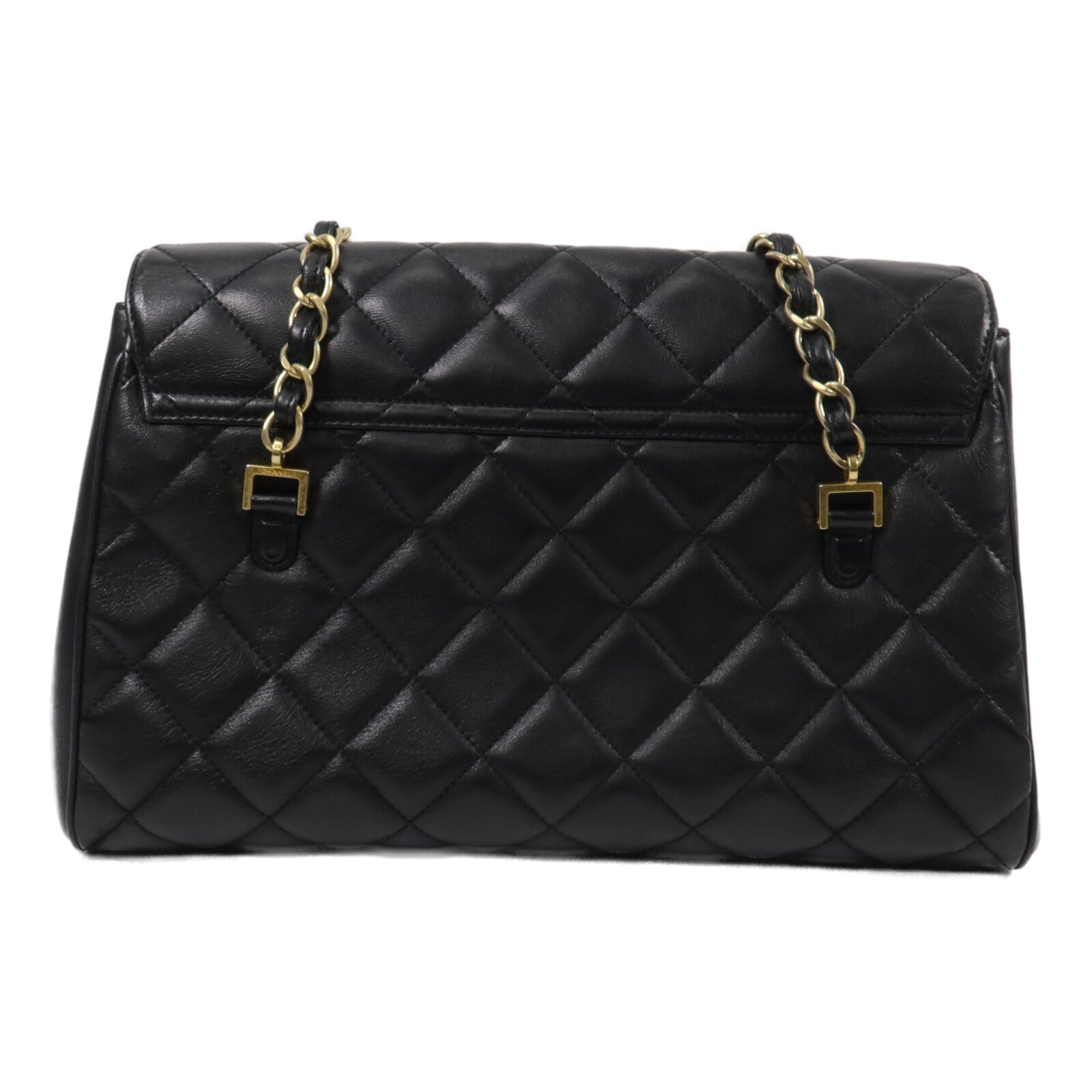 CHANEL 羊皮皮革Chain Shoulder鏈帶肩背袋
